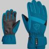 Ziener Leif GTX Junior Kinder Ski Handschuhe dunkeltürk Ziener Mädchenmode
