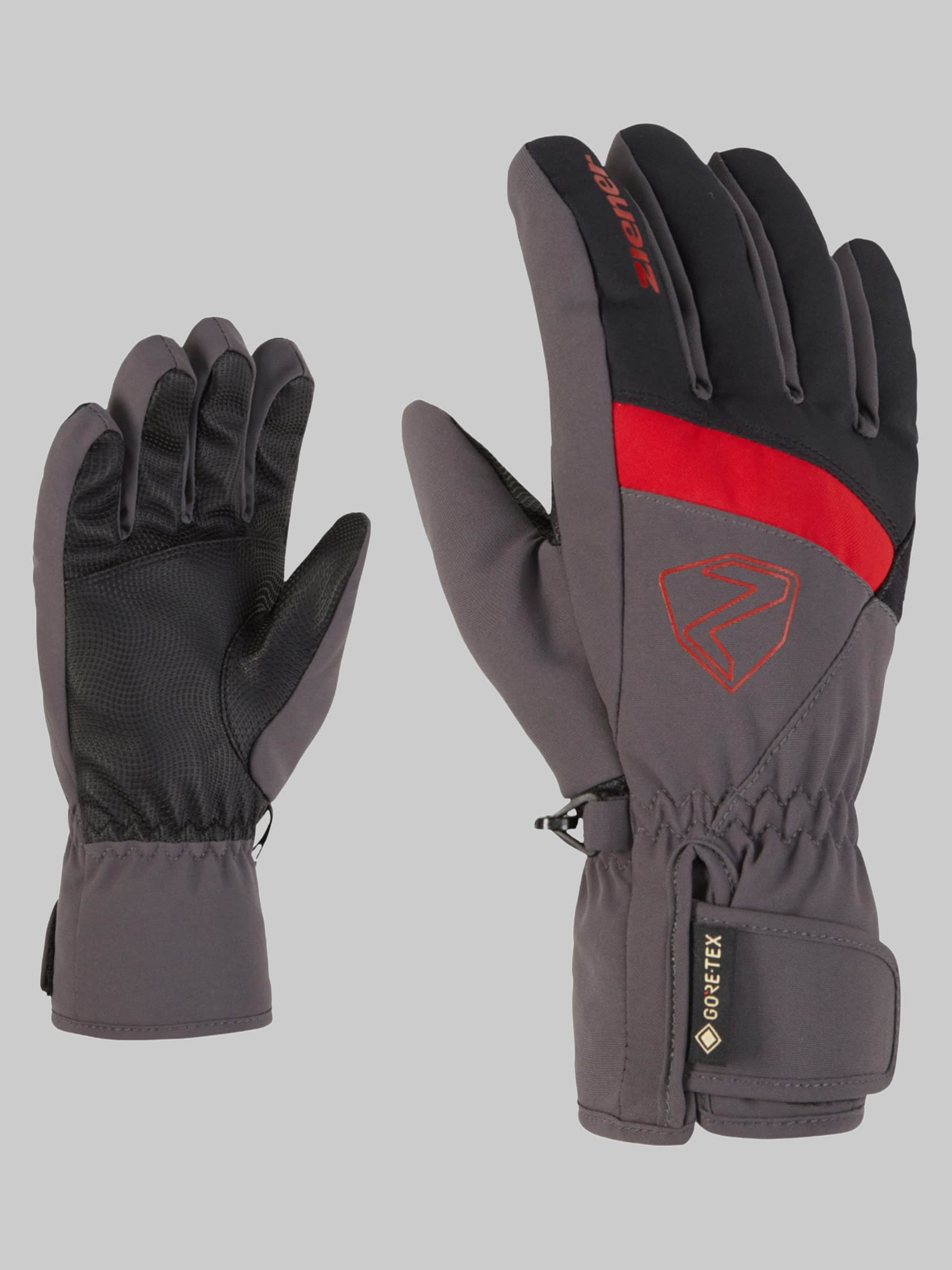 Ziener Mädchenmode Ziener Leif GTX Junior Kinder Ski Handschuhe magnet