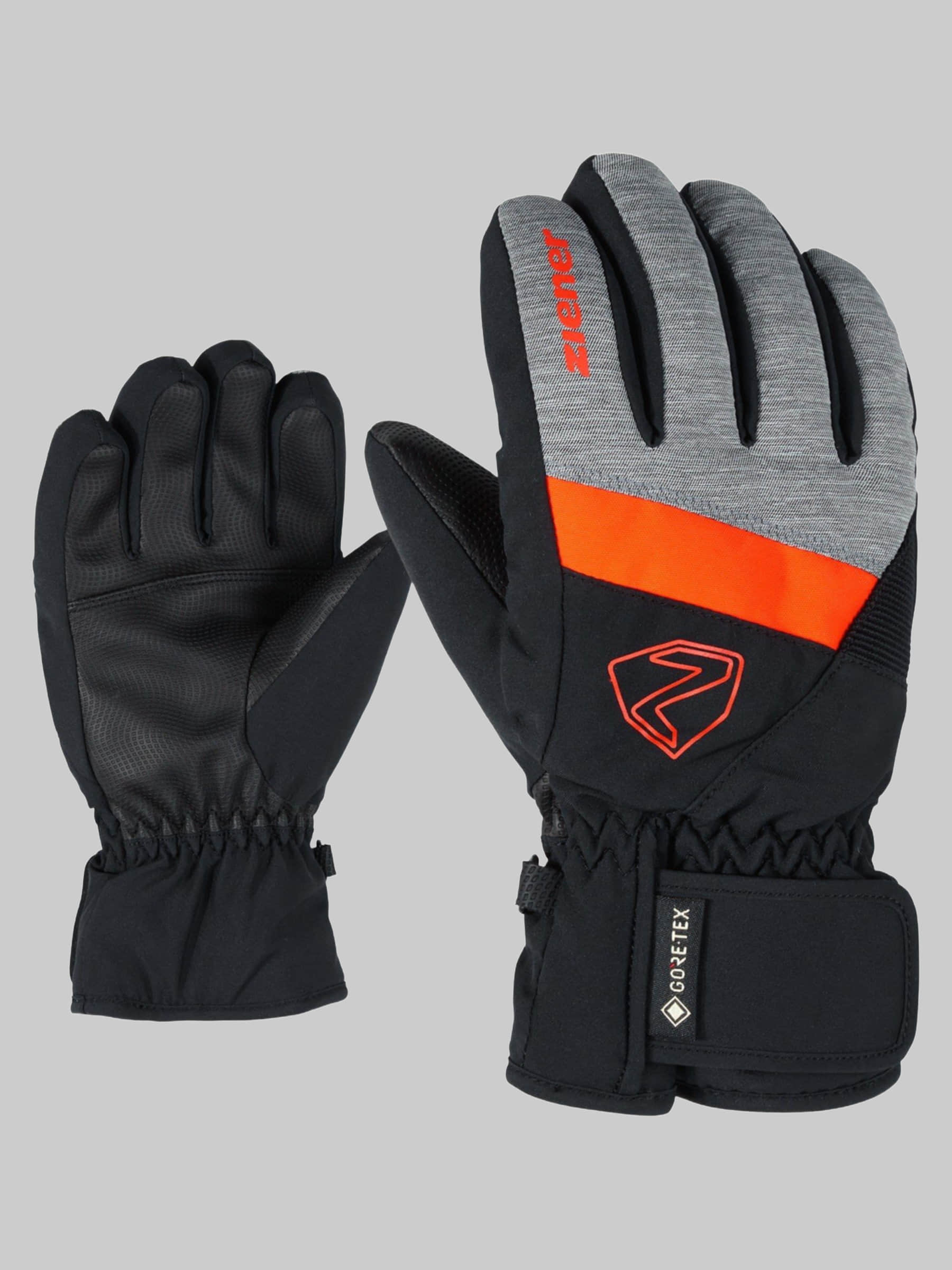 Ziener Ziener Leif GTX Junior Kinder Ski Handschuhe Dark Melan Mädchenmode