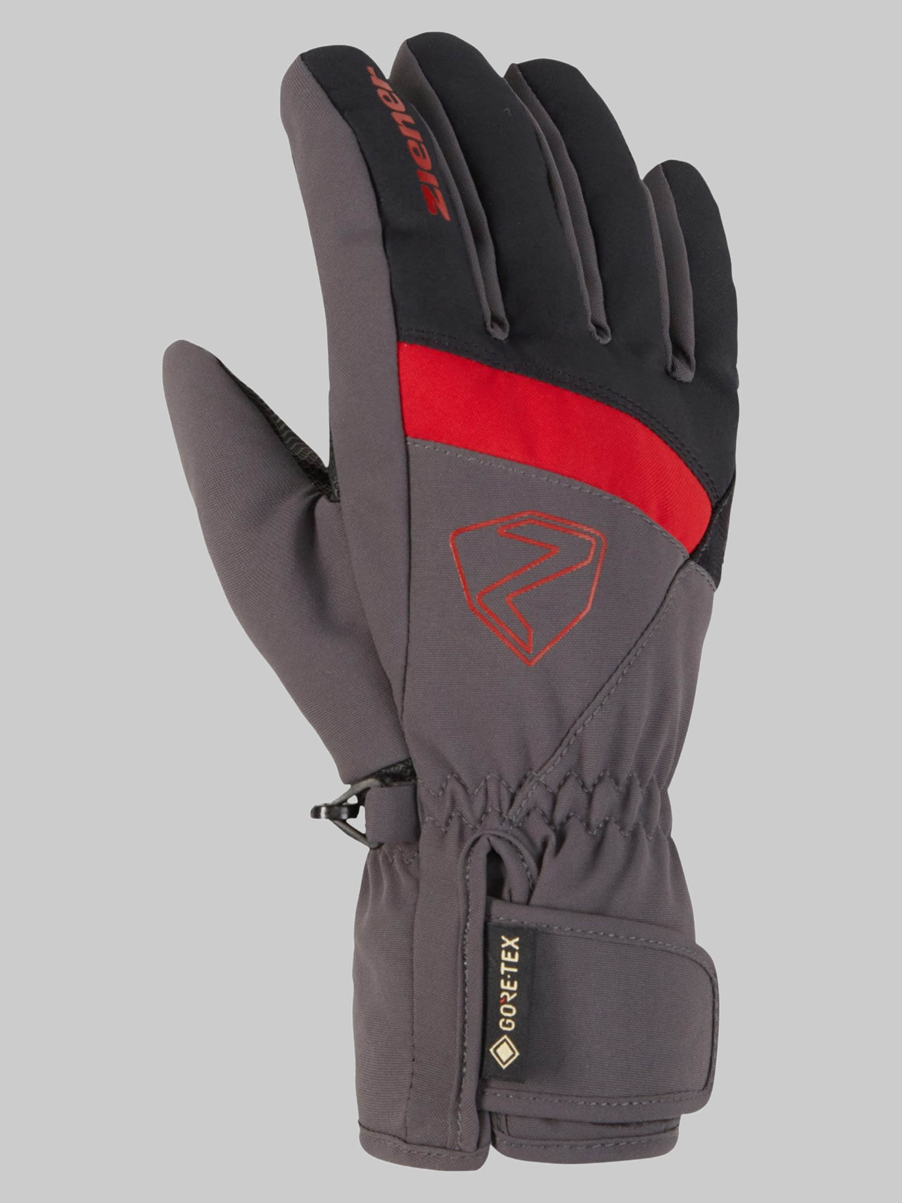 Ziener Mädchenmode Ziener Leif GTX Junior Kinder Ski Handschuhe magnet
