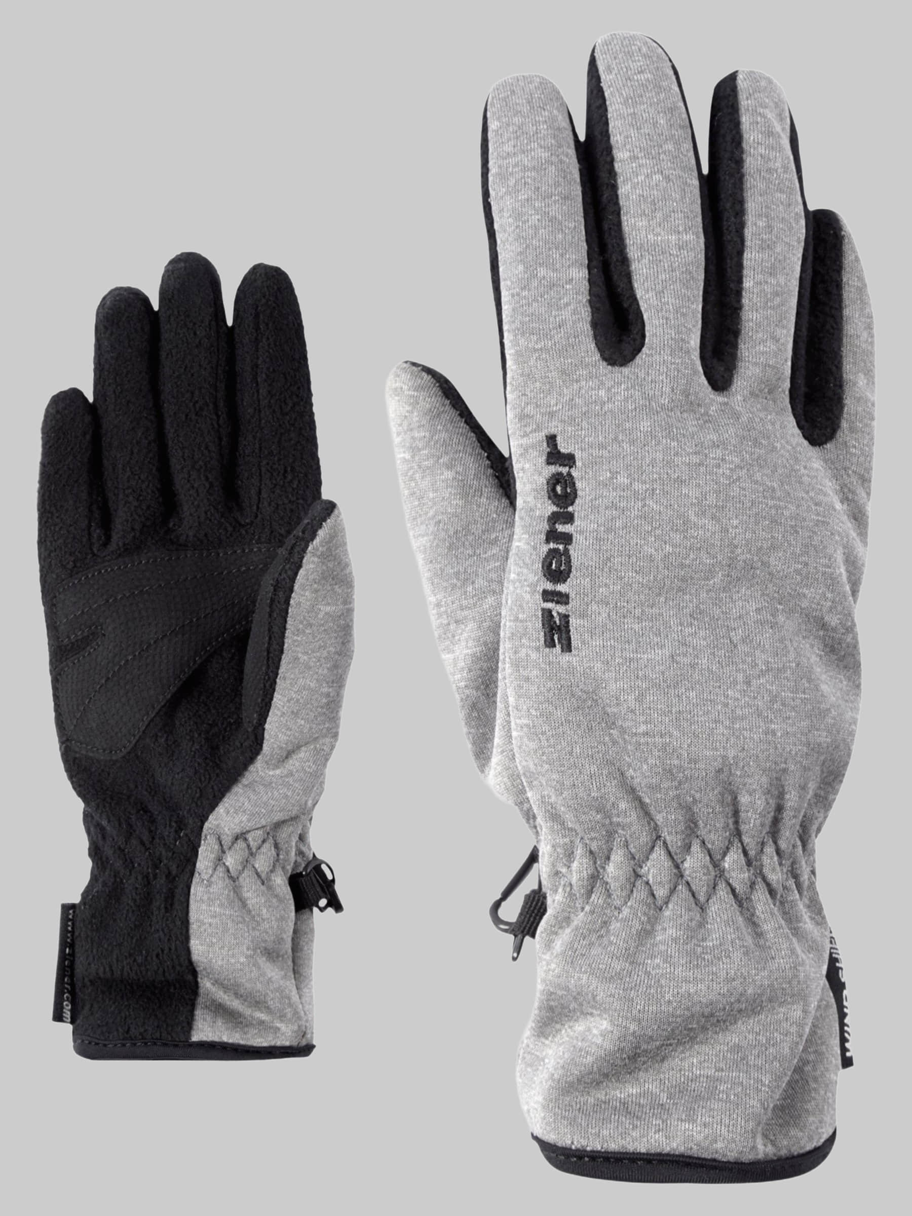 Mädchenmode Ziener Ziener Multisport Gloves LIMPORT grau