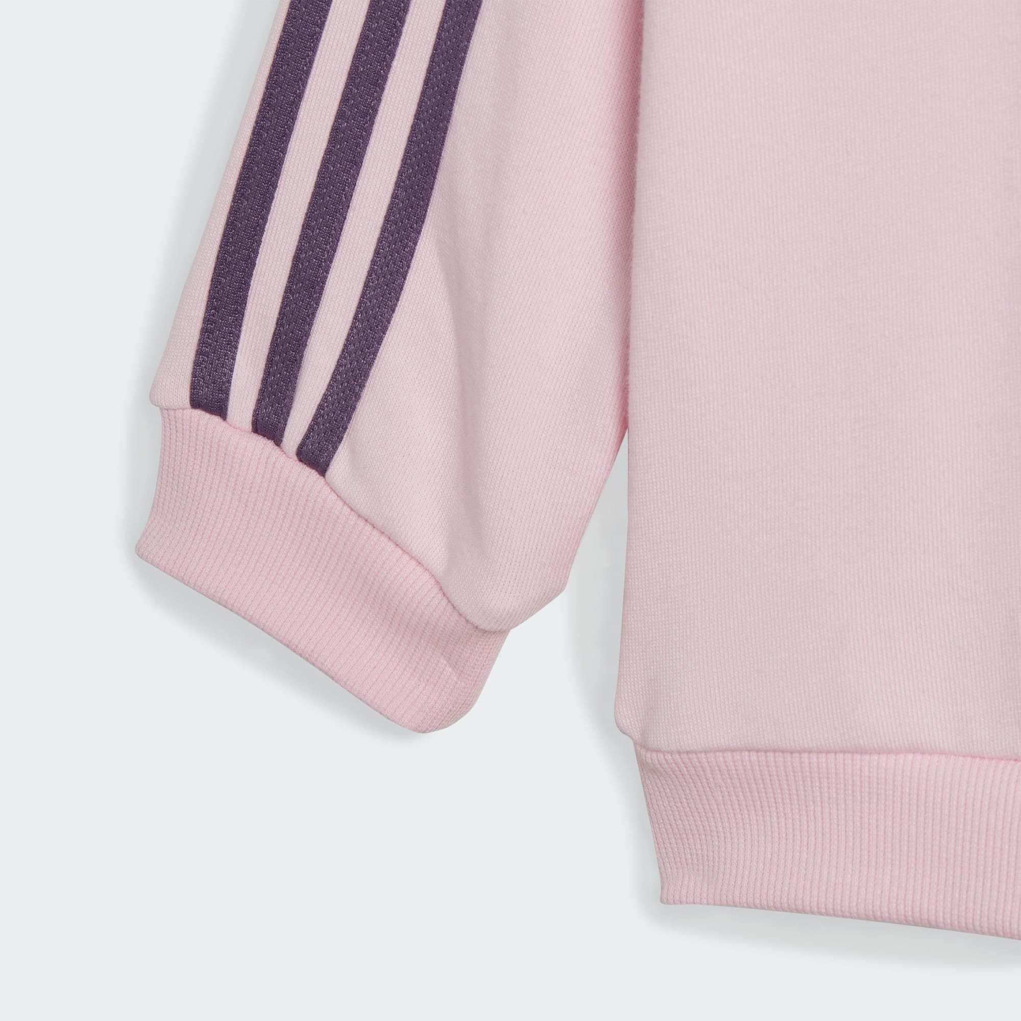 Sportanzüge adidas ESSENTIALS 3-Stripes Kids Jogging Suit - 2-Piece Set Clear Pink