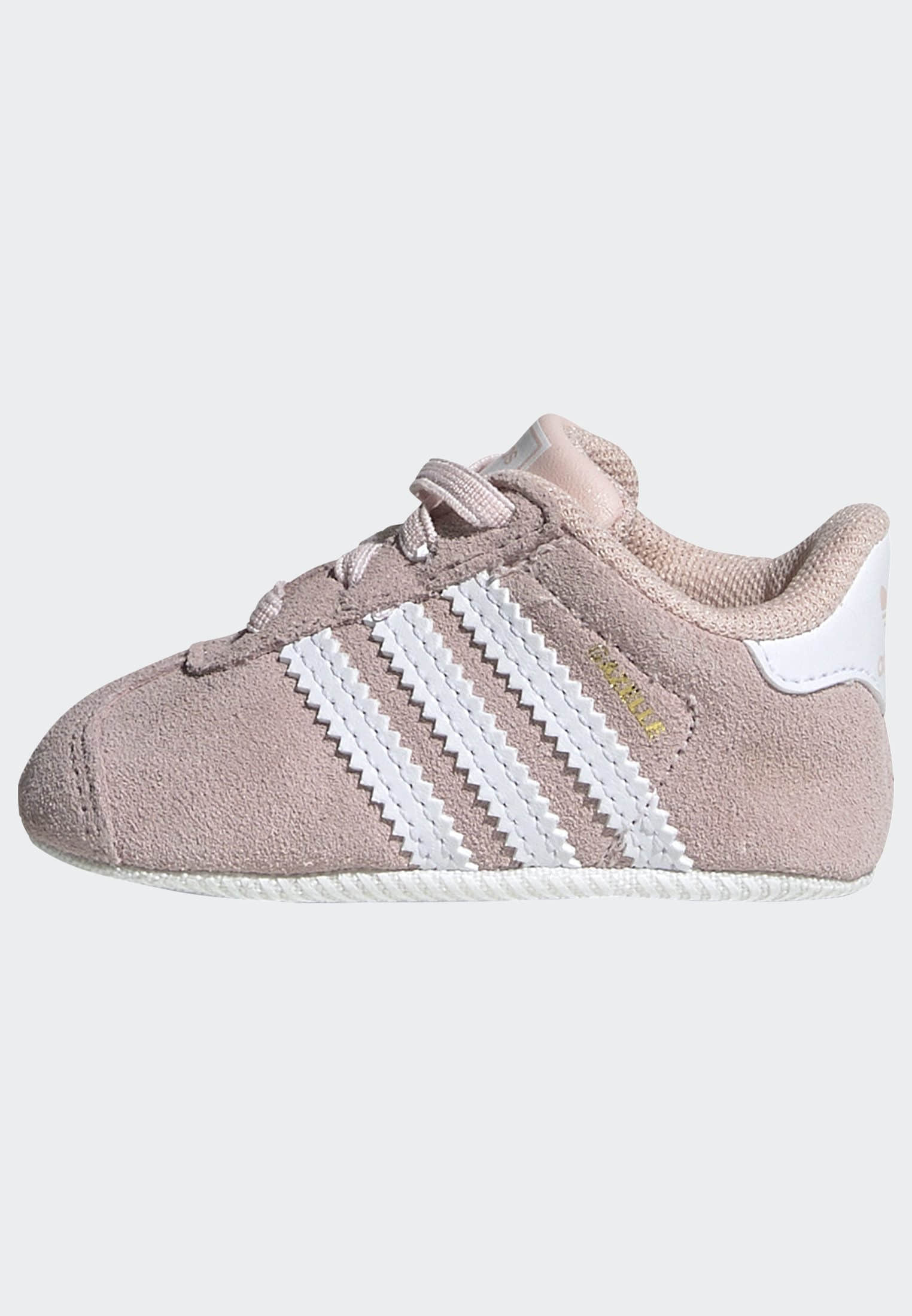 adidas Originals Gazelle Crib Baby Shoe - Timeless Style for Little Stars Icey Pink Babymode