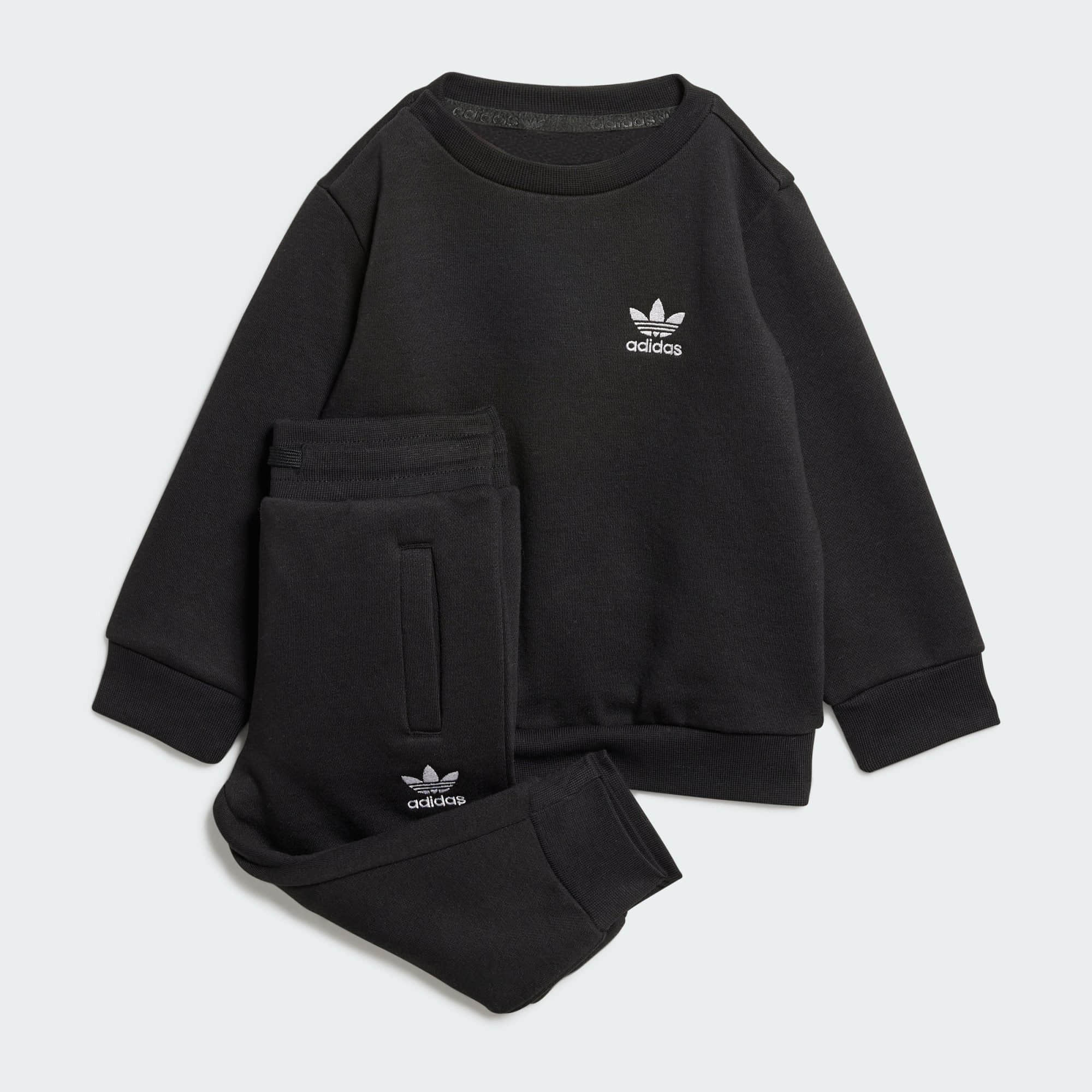 adidas Originals Kids Set - Cozy Comfort & Iconic Style Black Babymode