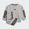 adidas Sportswear 2-Piece Tracksuit Set - 3S FT JOG (Toddler) Medium Gre Babymode