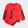 adidas Sportswear 2-Piece Tracksuit Set - 3S FT JOG (Toddler) Pure Ruby Babymode
