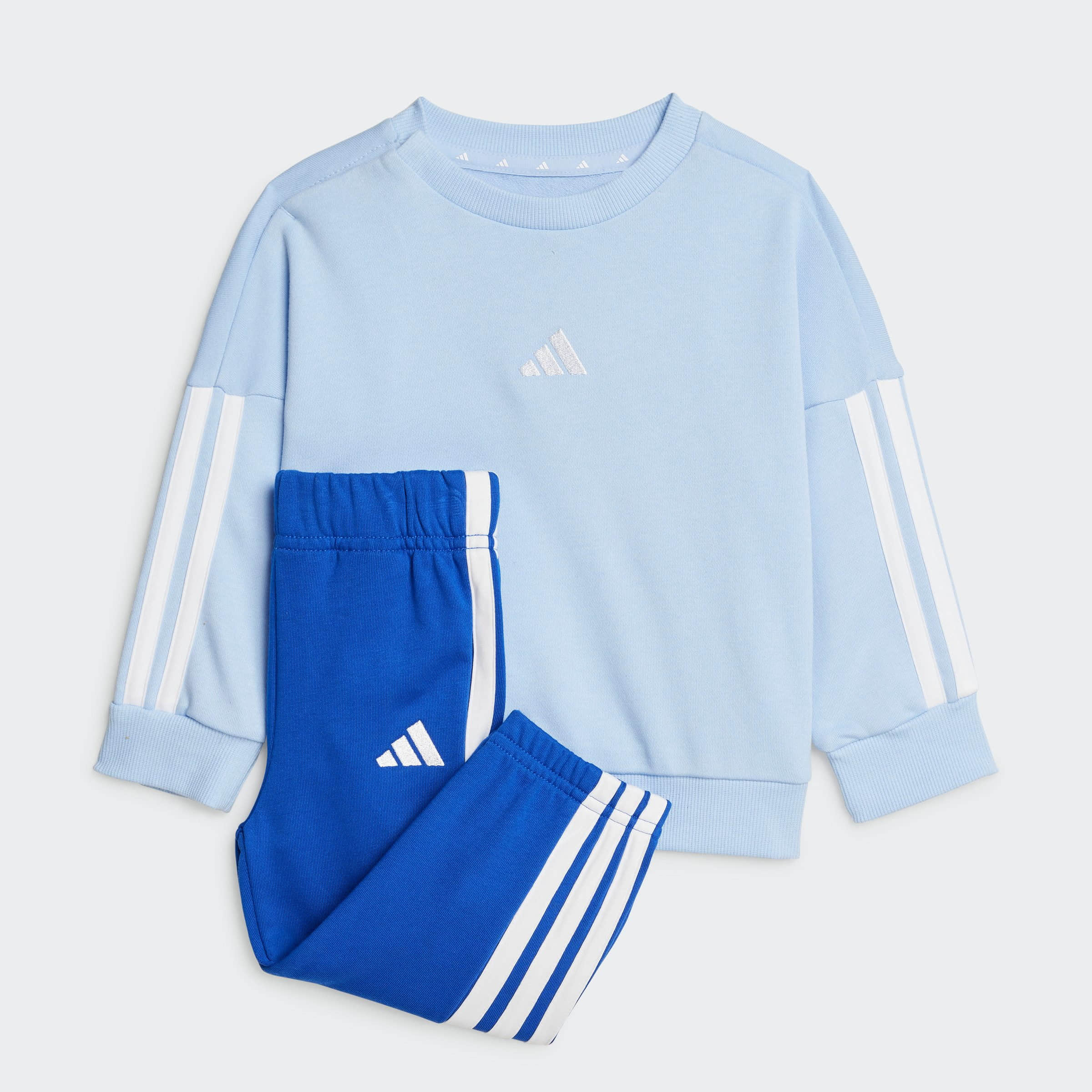 adidas Sportswear 2-Piece Tracksuit Set - 3S FT JOG (Toddler) Glow Blue Babymode