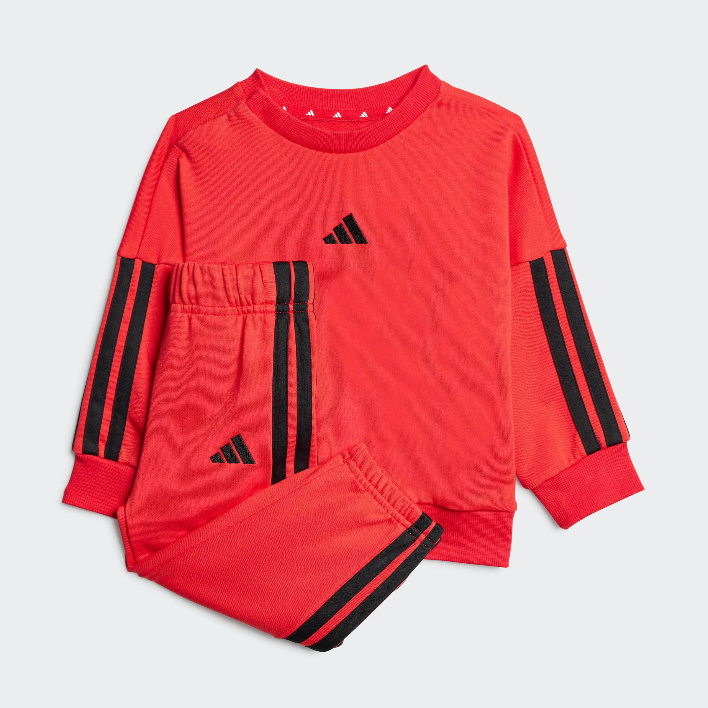 adidas Sportswear 2-Piece Tracksuit Set - 3S FT JOG (Toddler) Pure Ruby Babymode