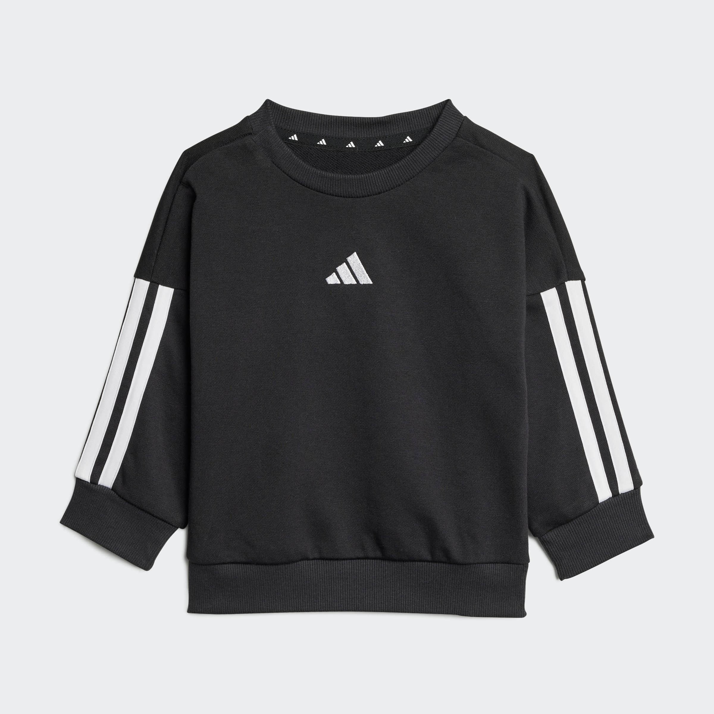 adidas Sportswear 2-Piece Tracksuit Set - 3S FT JOG (Toddler) Black / Wh Babymode