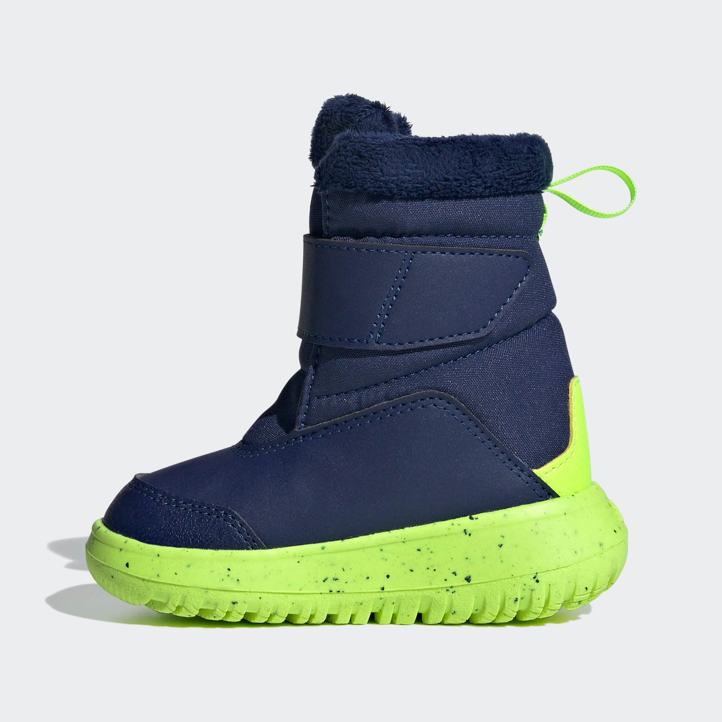 adidas Sportswear WINTERPLAY KIDS Snow Boots - Warm Winter Footwear for Children Dark Blue Babymode