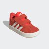 Babymode adidas VL Court 3.0 Velcro Shoe for Kids - Inspired by the Classic Samba Bright Red