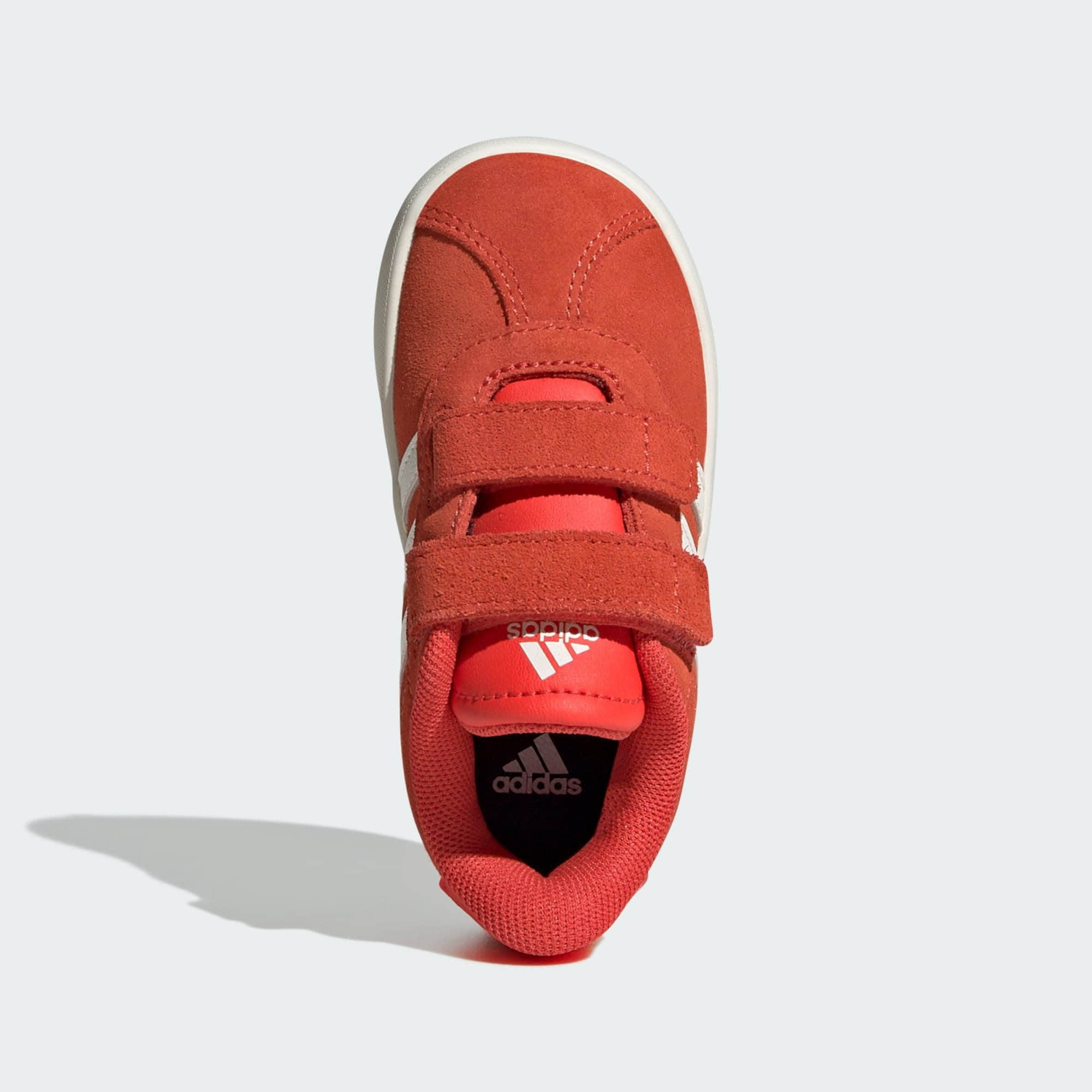 Babymode adidas VL Court 3.0 Velcro Shoe for Kids - Inspired by the Classic Samba Bright Red