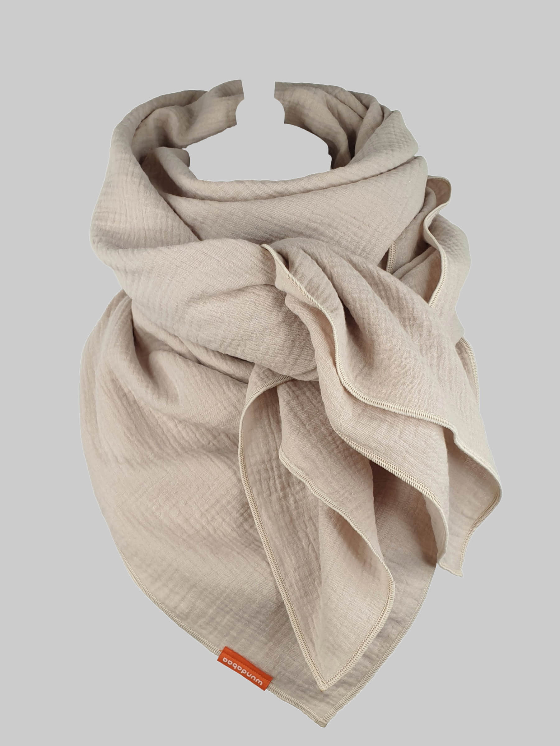 wundabaa Muslin Scarf - Organic Cotton Wrap | Style & Comfort creme mit Wundabaa Mädchenmode