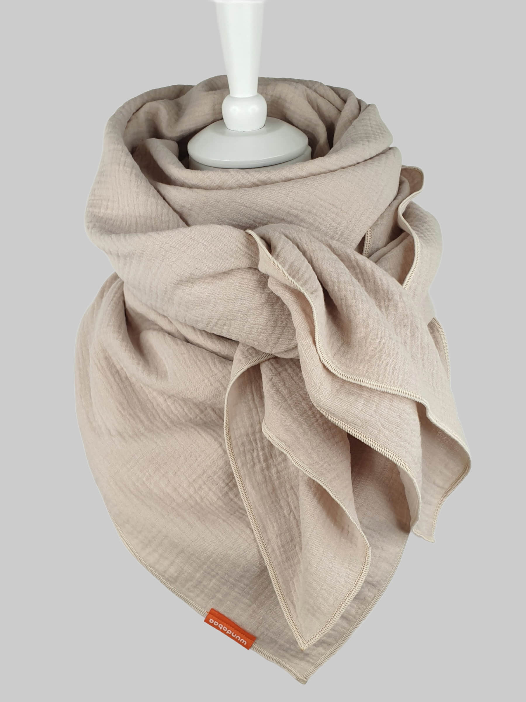 wundabaa Muslin Scarf - Organic Cotton Wrap | Style & Comfort creme mit Wundabaa Mädchenmode