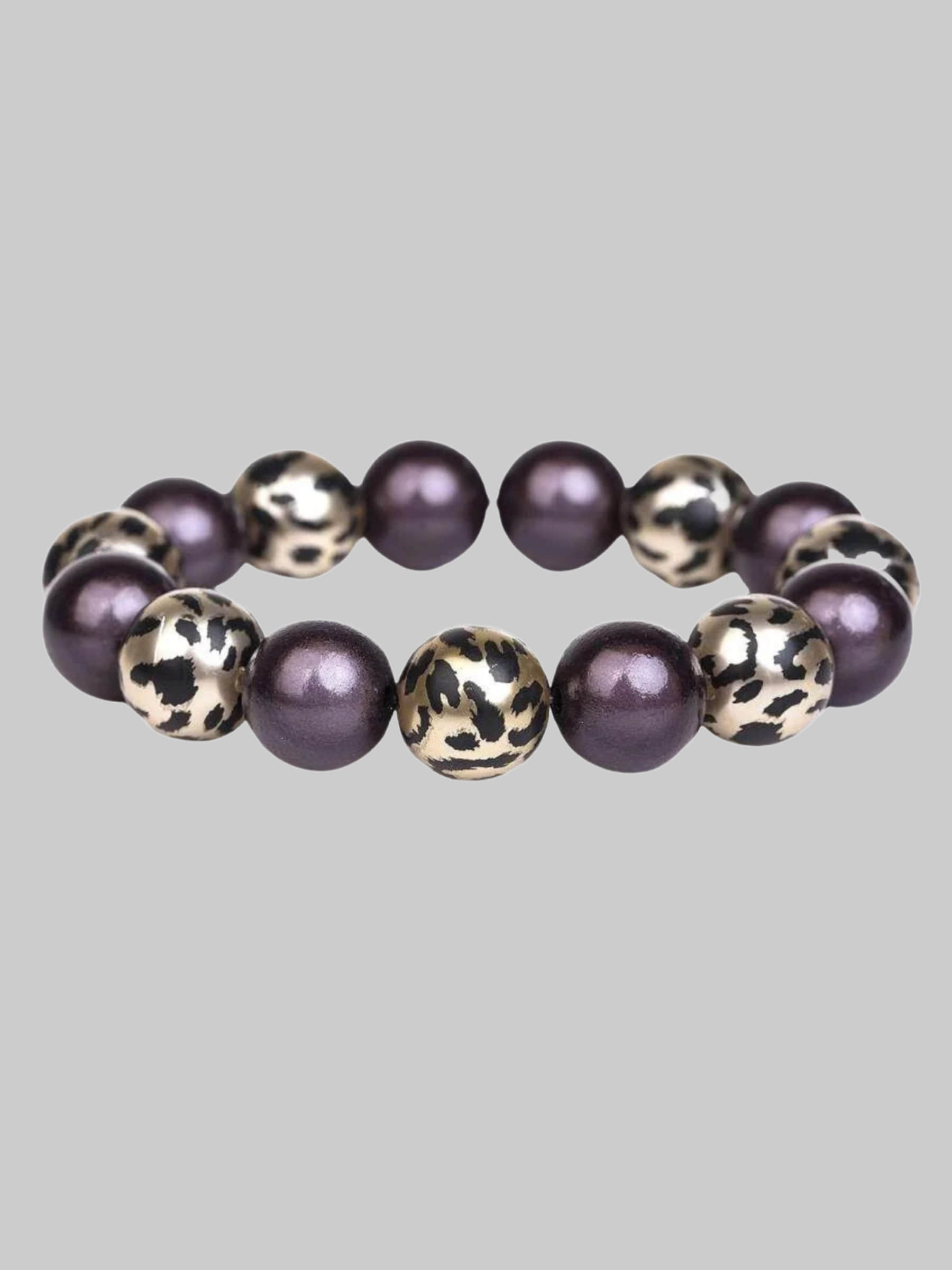 Adel Bags Adel Bags Magic Pearls Bracelet - 14mm Pearl Strand - Vibrant Colors & Designs Leo-Grau myToys