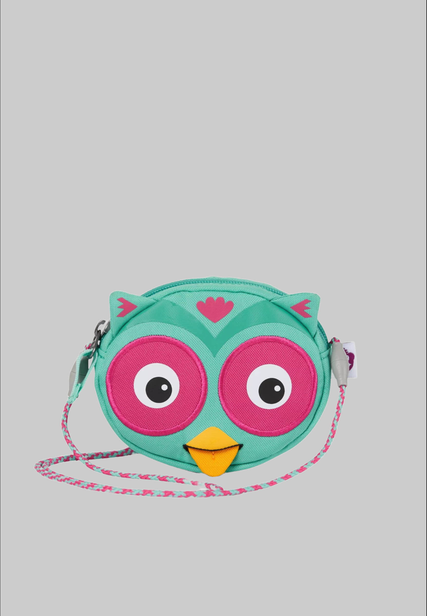 Affenzahn Affenzahn Children's Wallet Neck Pouch - Playful & Secure Eule - Tür Mädchenmode
