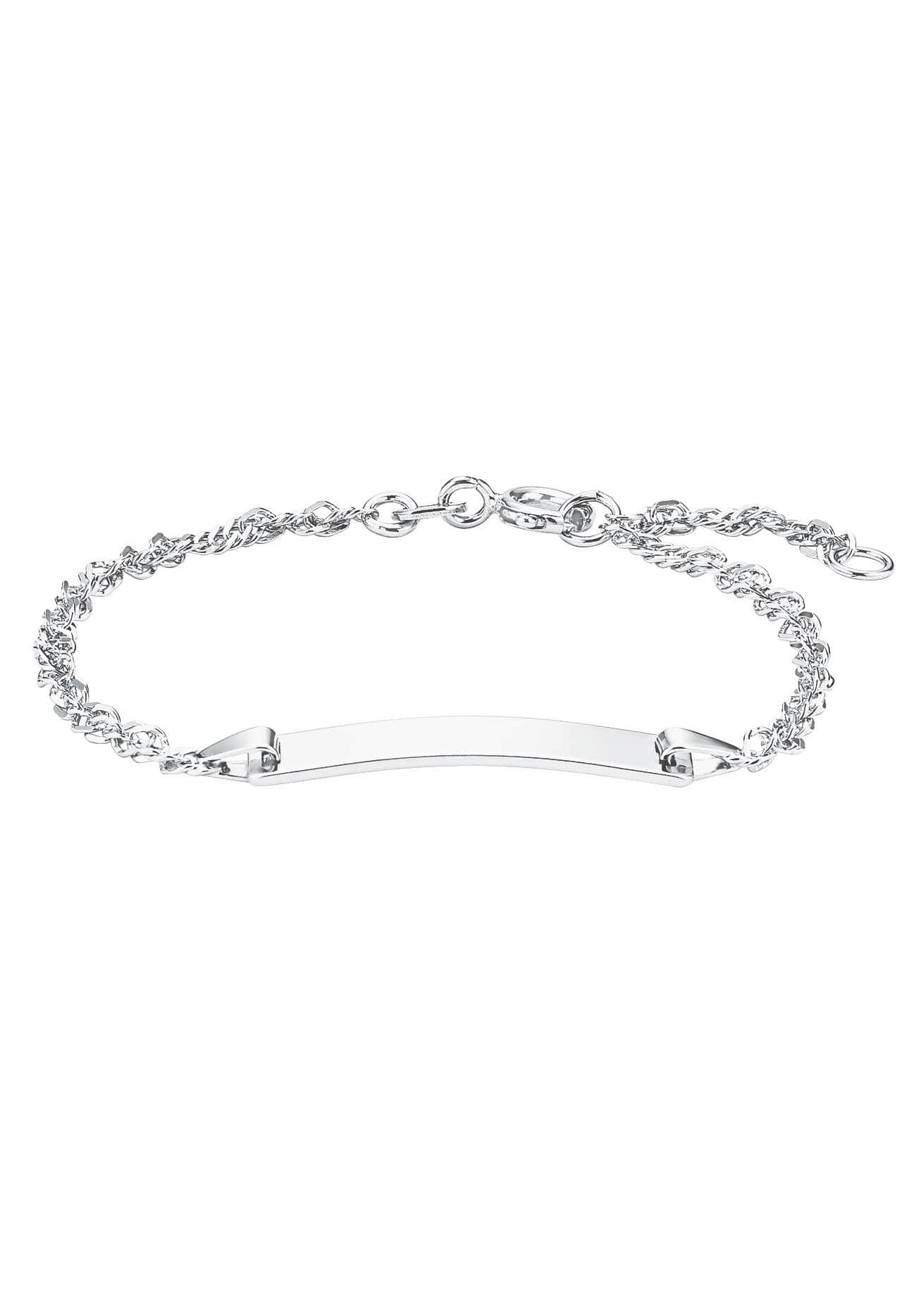 Amor Ammor Sterling Silver ID Bracelet 925 - Personalized Engraving myToys