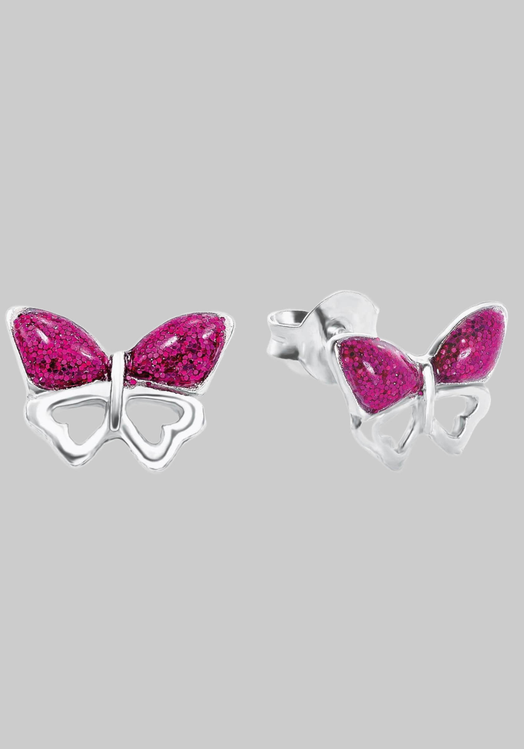 Amor Butterfly Stud Earrings for Girls & Children | Shimmering Design myToys Amor