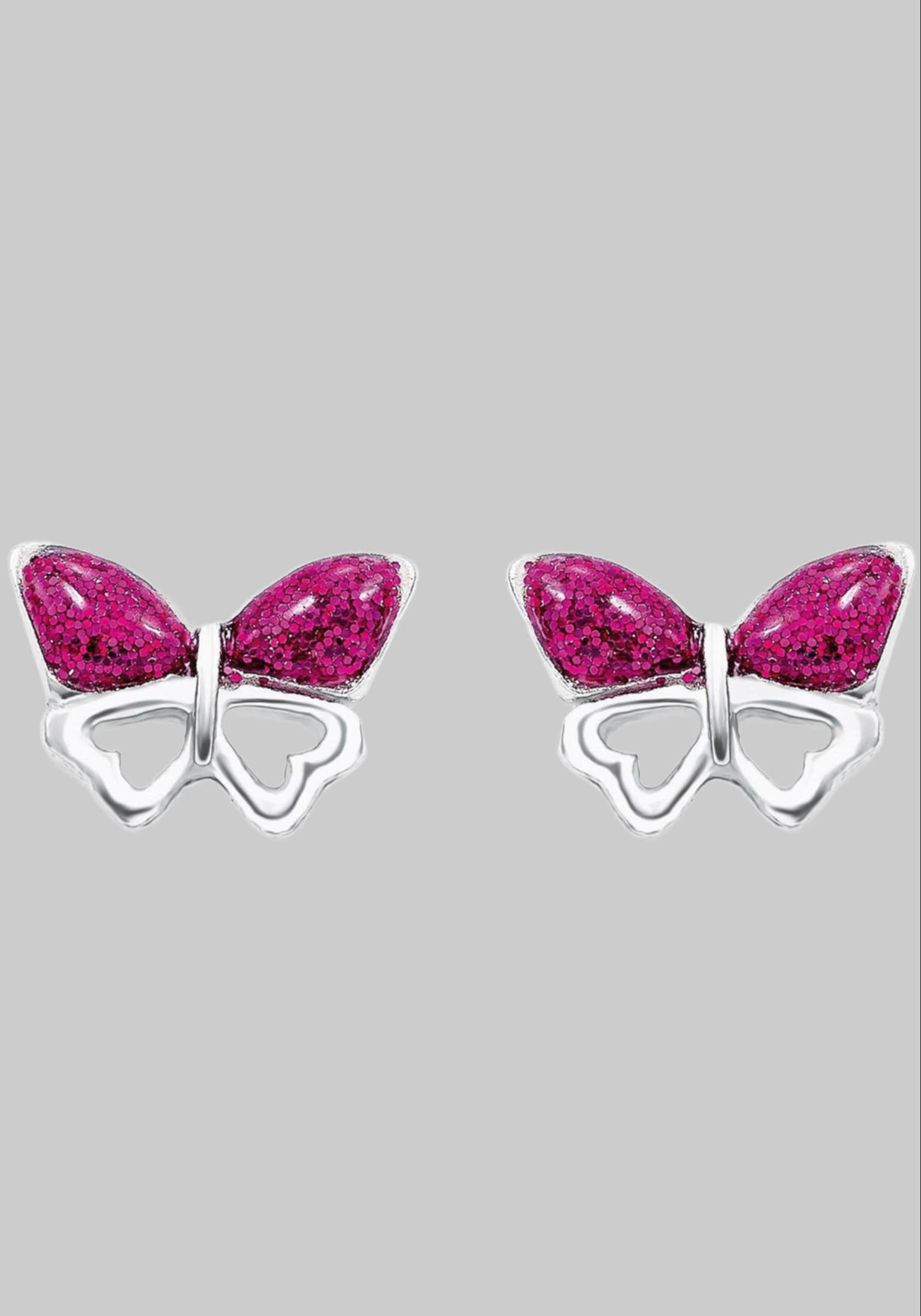 Amor Butterfly Stud Earrings for Girls & Children | Shimmering Design myToys Amor