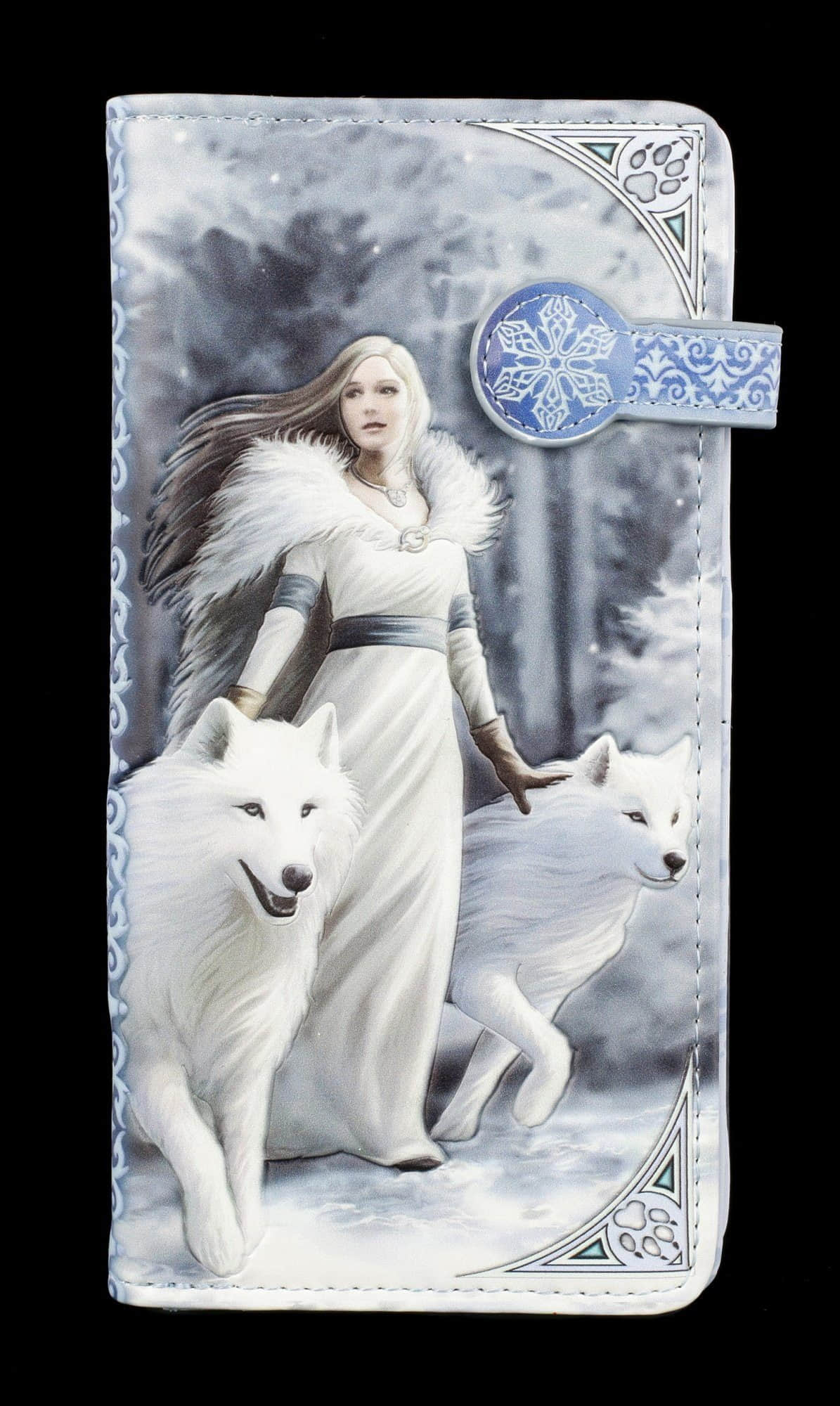 Anne Stokes Wolf Guardians Wallet - Enchanted Winter Fantasy Purse Figuren Shop GmbH Mädchenmode