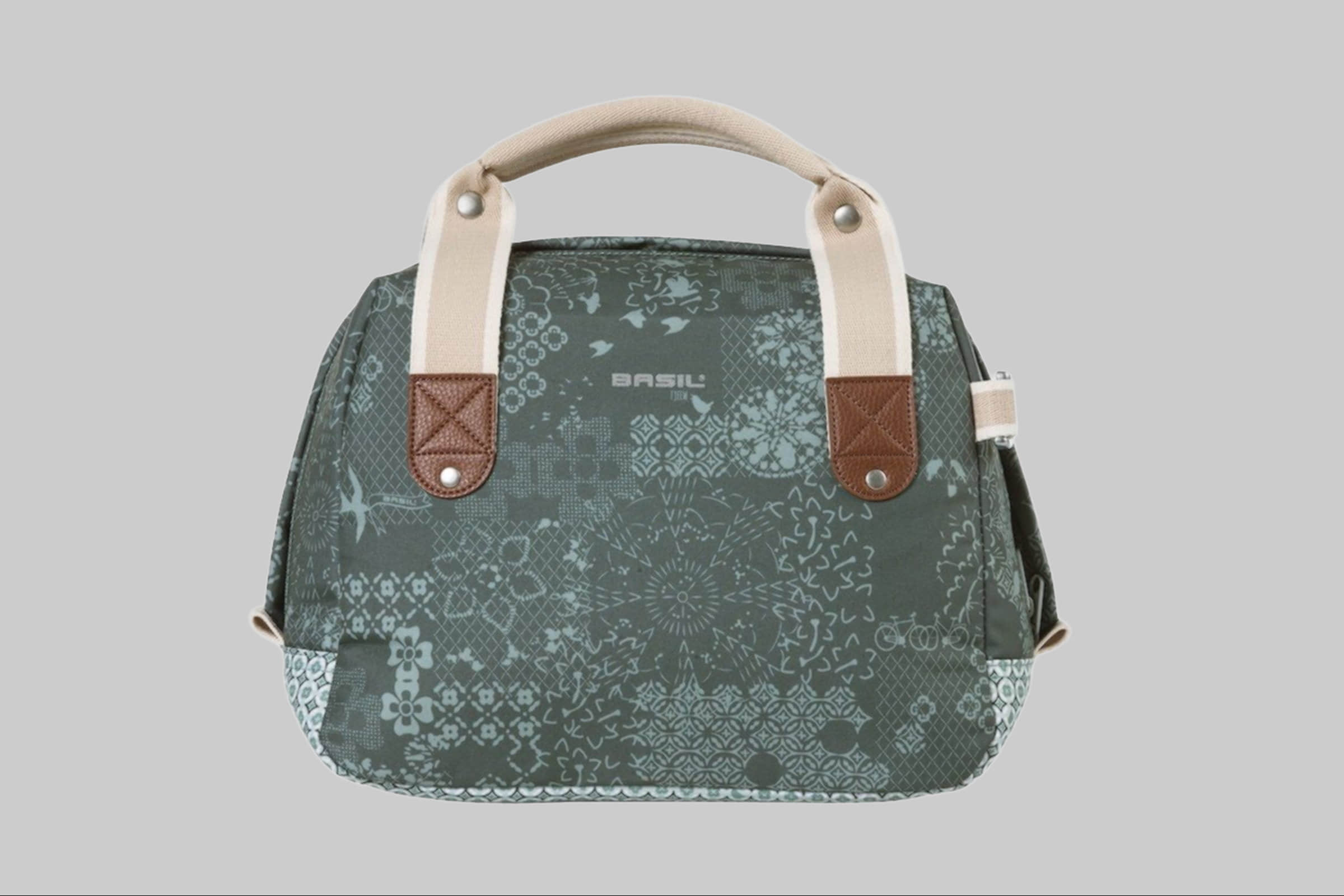 Taschen Basil Basil Boheme City Bag KF 8L Cycling Handlebar Bag - Stylish & Versatile forest green