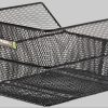 Basil Cento Rear Bike Basket - Fine Mesh School Bag - White schwarz Basil Mädchenmode
