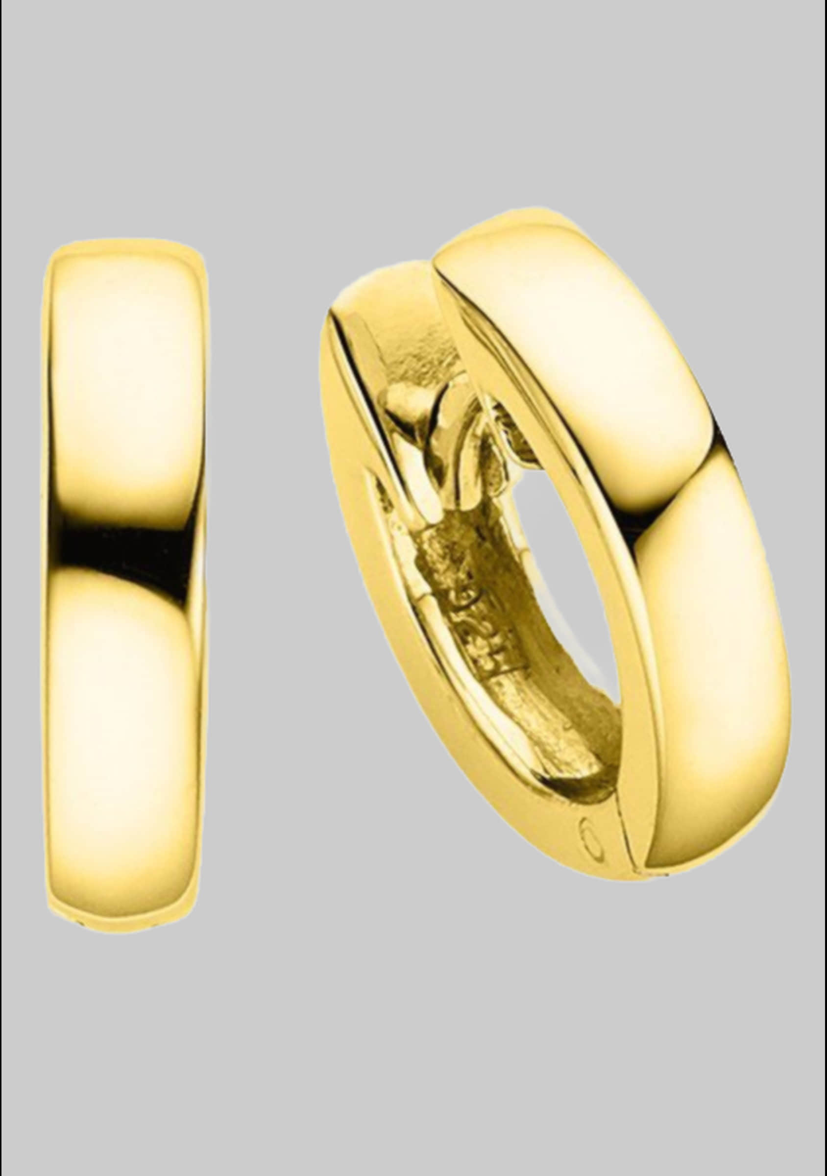 Bruno Banani myToys Bruno Banani Paar Creolen Schmuck Geschenk Silber 925 Ohrschmuck Ohrringe Gold + Silber gelbgoldfa