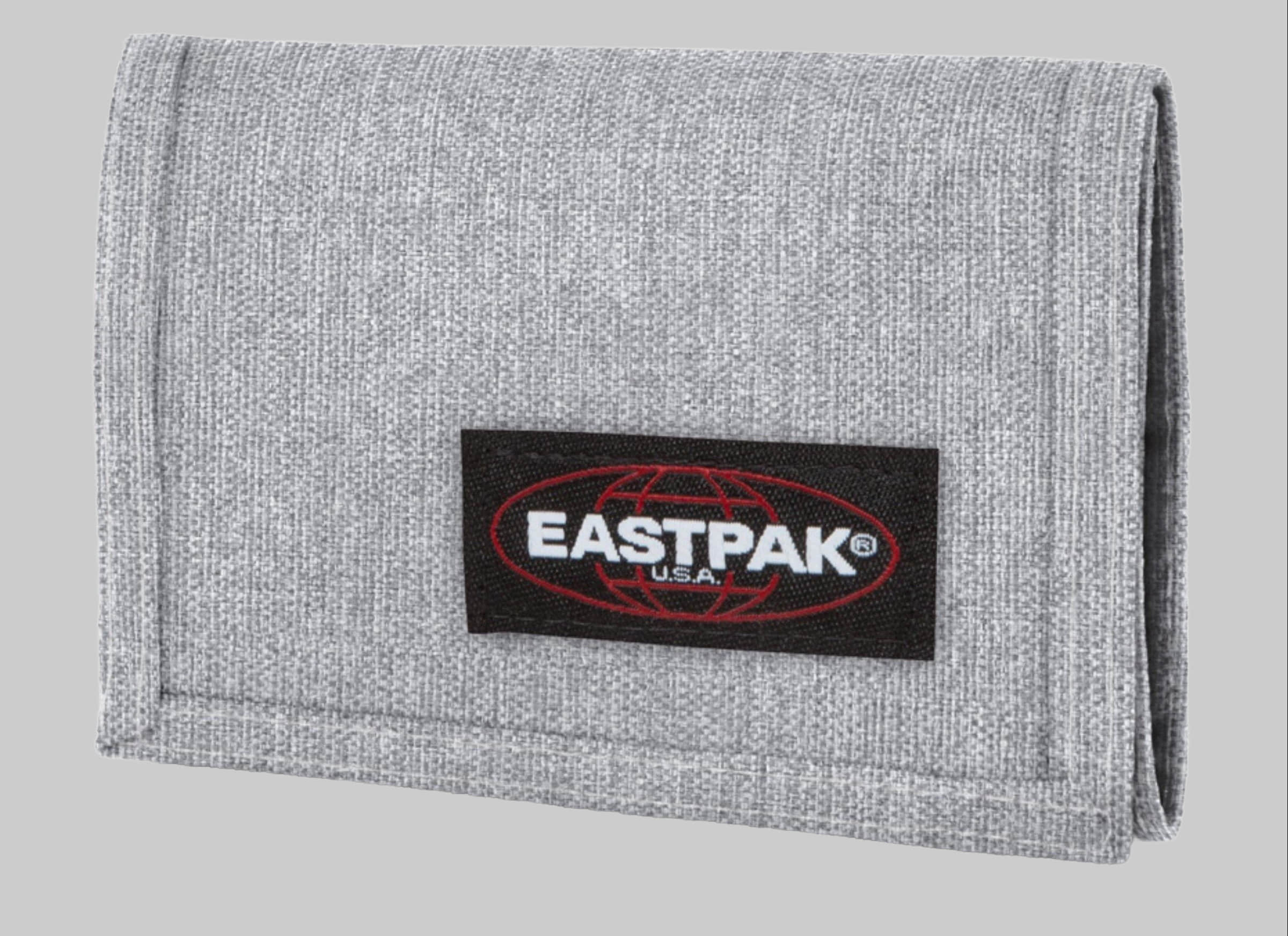 Crew Single Wallet - Practical Velcro Design grau Geldbörsen Eastpak