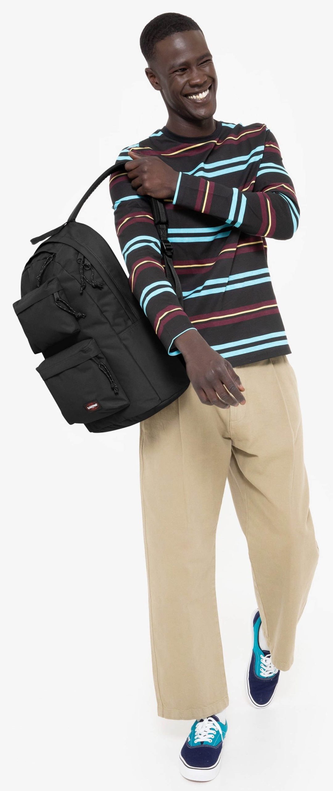Eastpak Eastpak Freizeitrucksack PADDED DOUBLE, Schulrucksack Arbeitsrucksack Streetpack schwarz Accessoires & Taschen