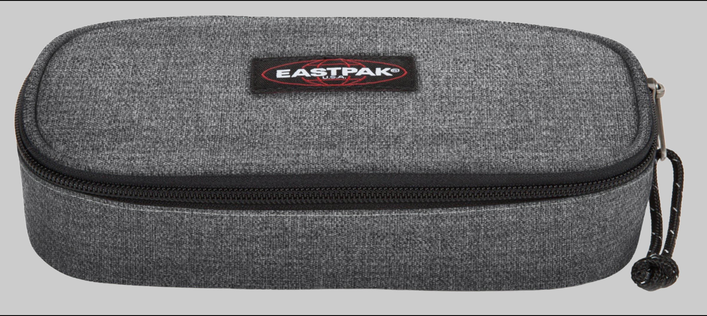 Eastpak Ausstattung & Pflege Eastpak Oval Single Pencil Case - Classic Stationery Organizer black denim