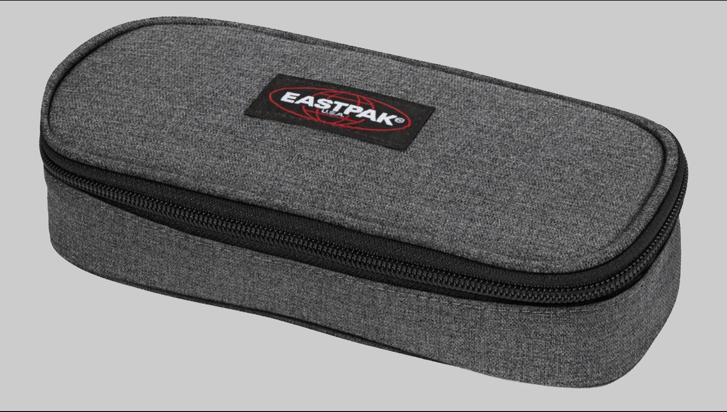 Eastpak Ausstattung & Pflege Eastpak Oval Single Pencil Case - Classic Stationery Organizer black denim
