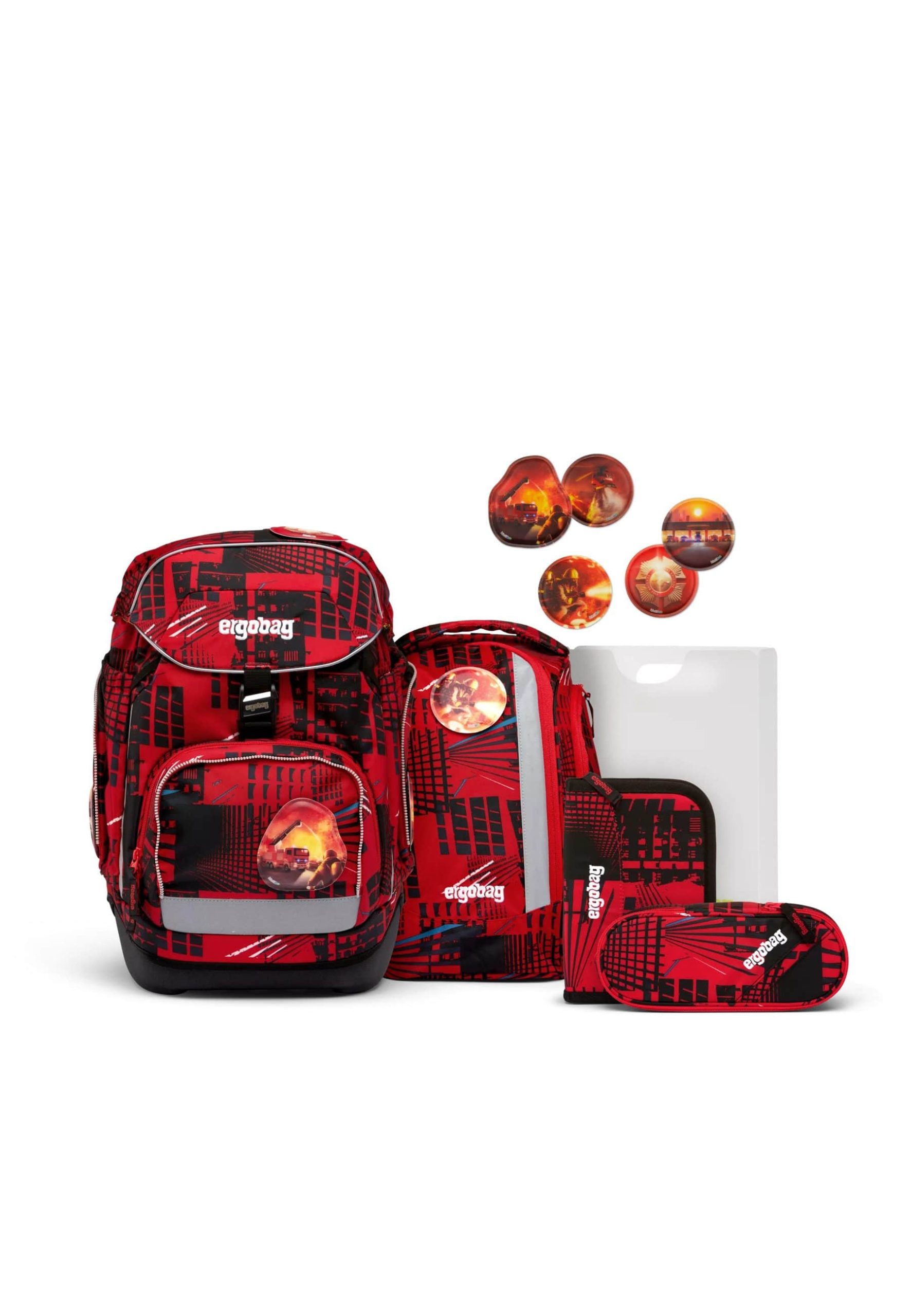 Ergobag Pack School Backpack Set - StarlightBear/DomstürmBear - 6 Piece Set AlarmBärre ergobag Spielzeug