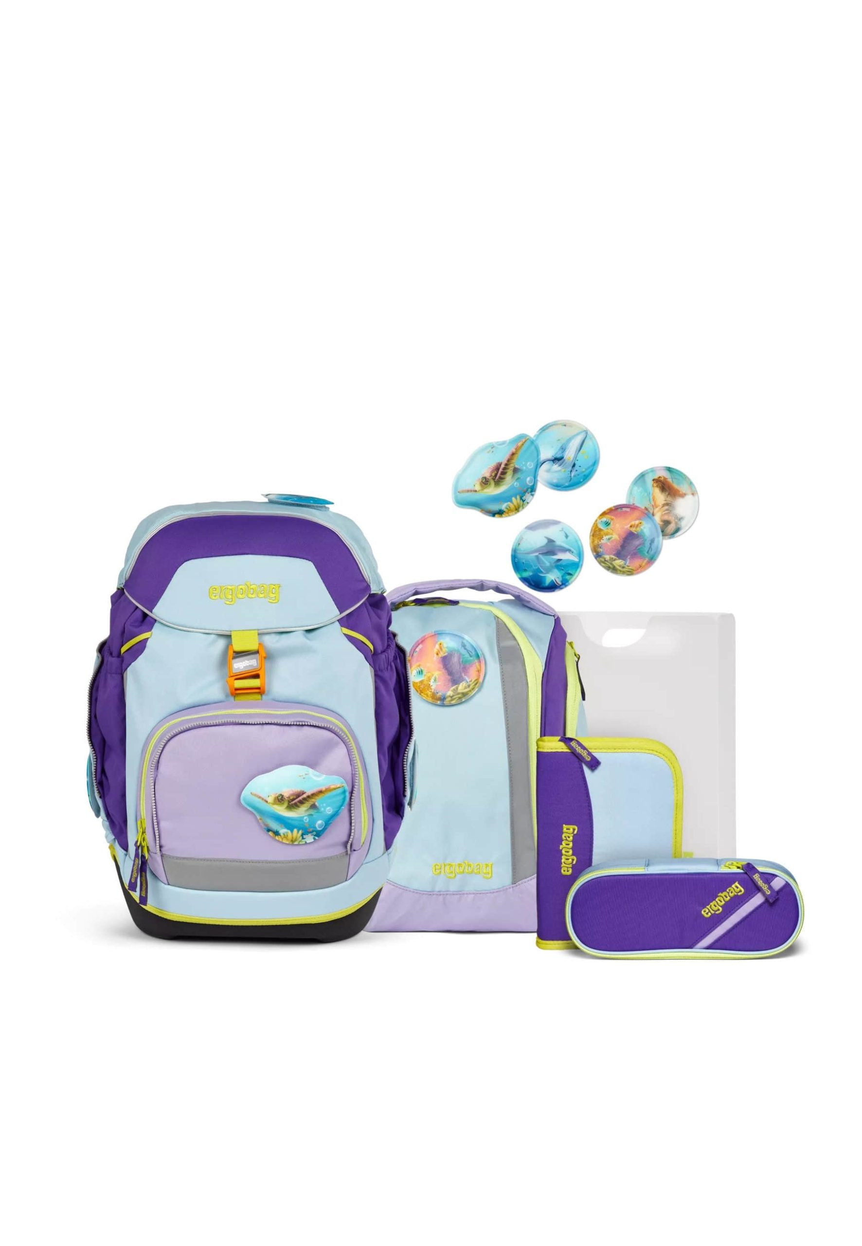 ergobag Ergobag Pack School Backpack Set - StarlightBear/DomstürmBear - 6 Piece Set TauchBär - Spielzeug