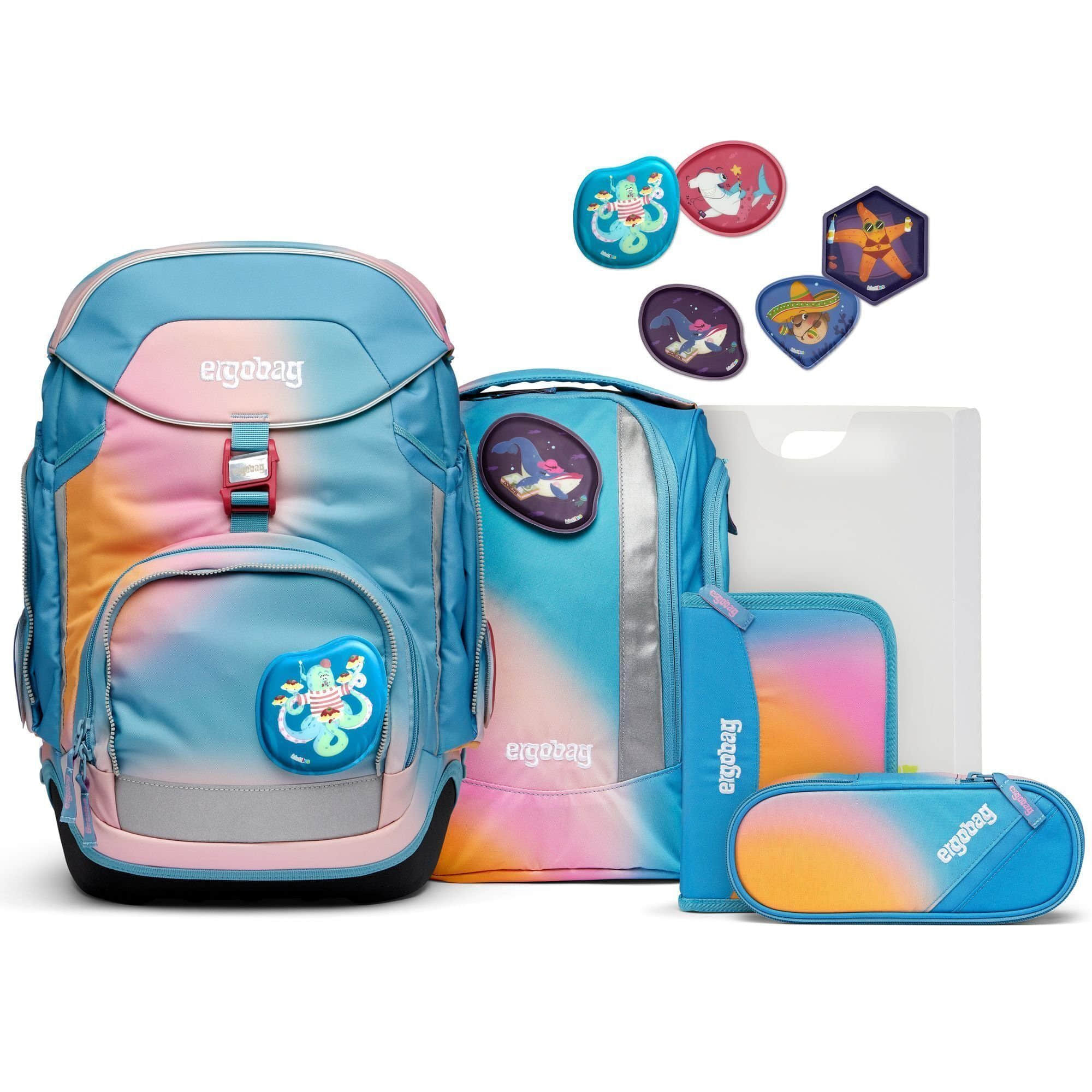 ergobag Ergobag Pack School Backpack Set - StarlightBear/DomstürmBear - 6 Piece Set urlaubsfie Spielzeug