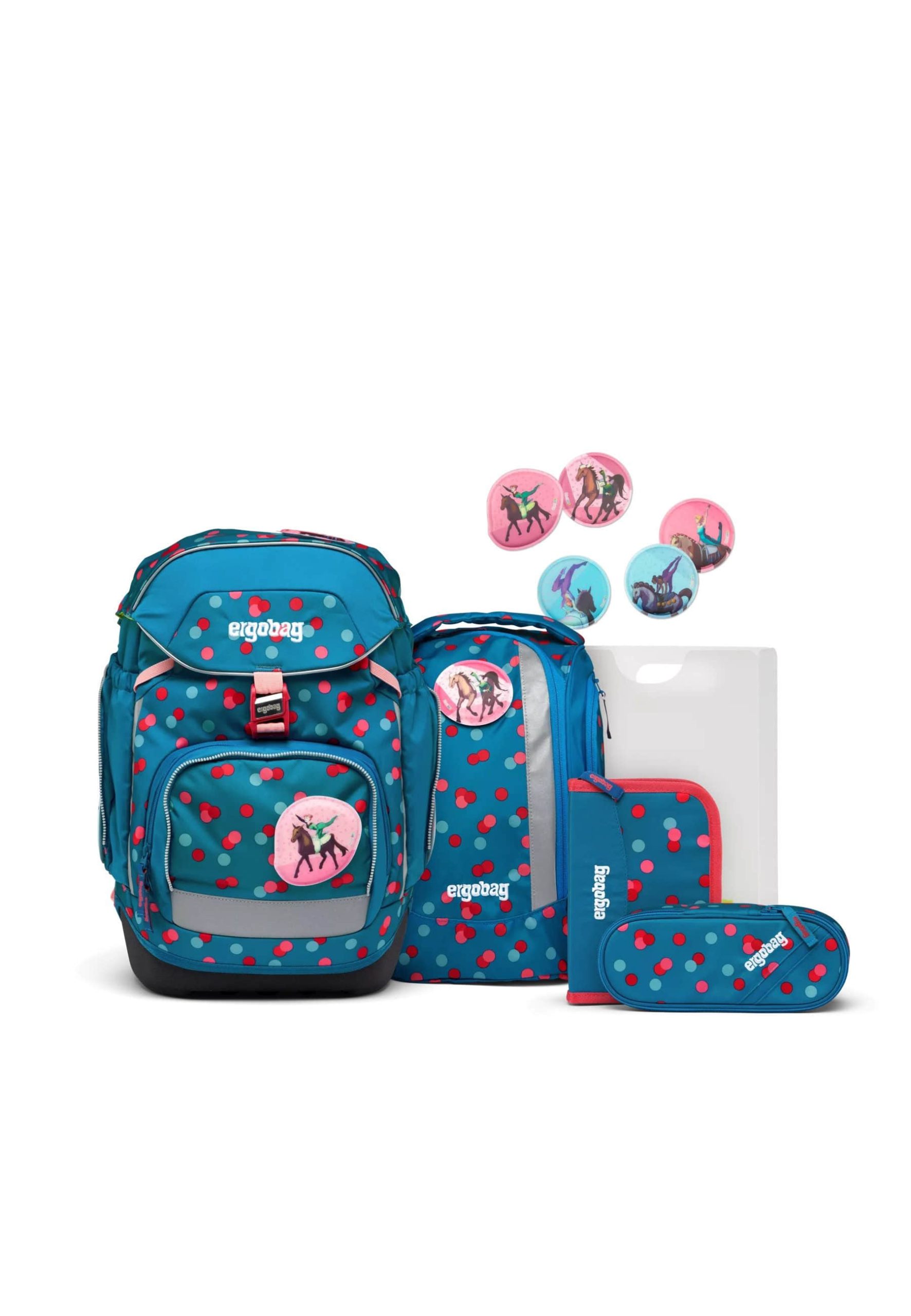 Ergobag Pack School Backpack Set - StarlightBear/DomstürmBear - 6 Piece Set VoltiBär - Spielzeug ergobag