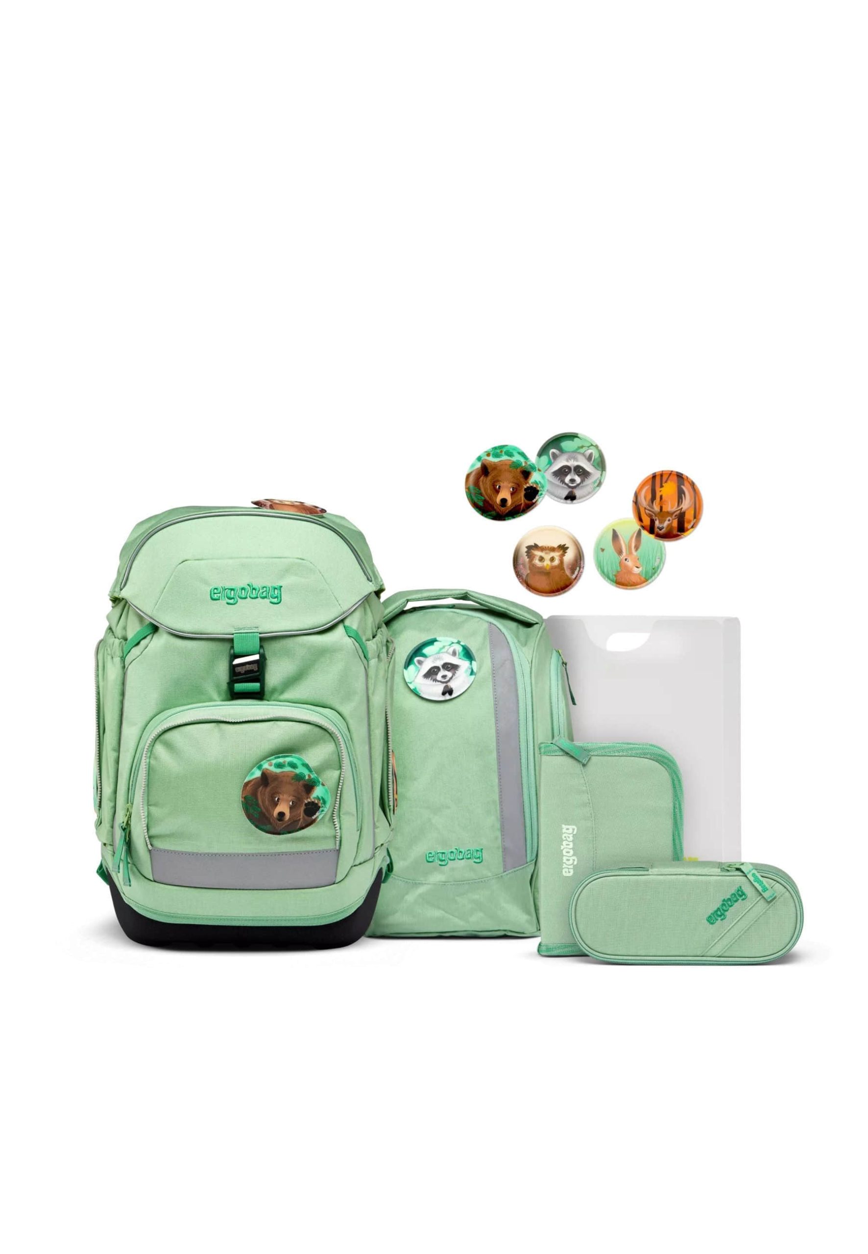 ergobag Ergobag Pack School Backpack Set - StarlightBear/DomstürmBear - 6 Piece Set WaldBärwoh Spielzeug