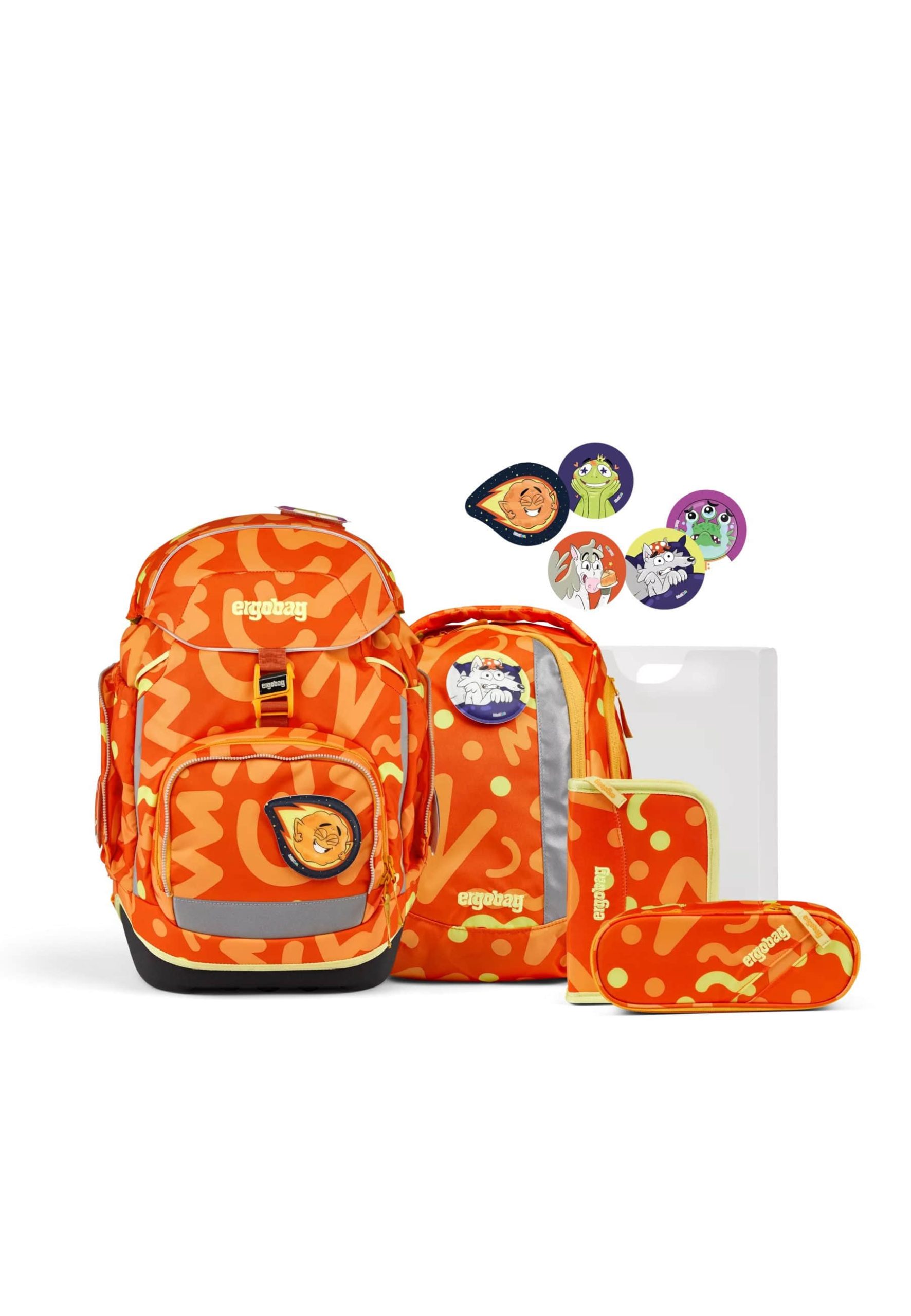 ergobag Ergobag Pack School Backpack Set - StarlightBear/DomstürmBear - 6 Piece Set WunBärvoll Spielzeug