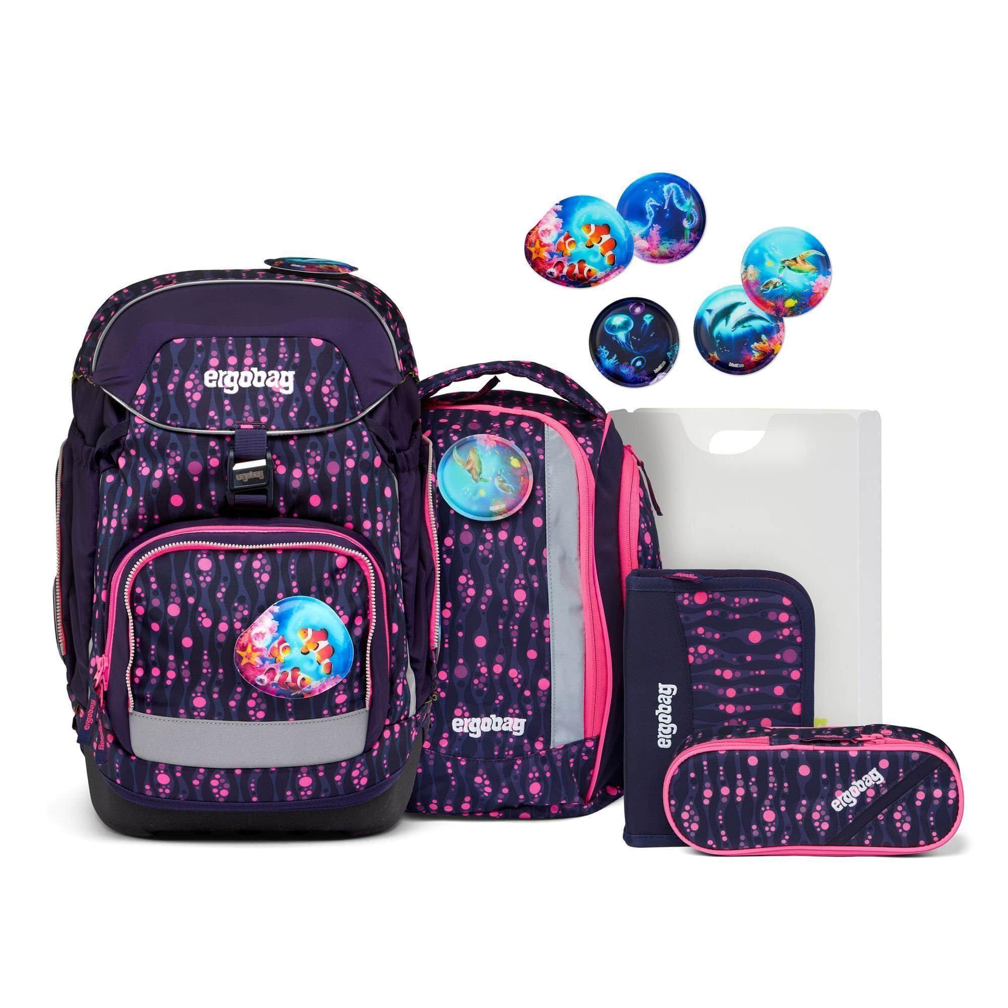 Ergobag Pack School Backpack Set - StarlightBear/DomstürmBear - 6 Piece Set bärmuda vi Spielzeug ergobag