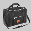 GRANORI Hand Luggage Travel Bag 40x30x20 cm for Flights with e.g. Wizz Air (Model WT2), extra light, with lockable compartment and adjustable shoulder strap Schwarz Accessoires & Taschen Granori