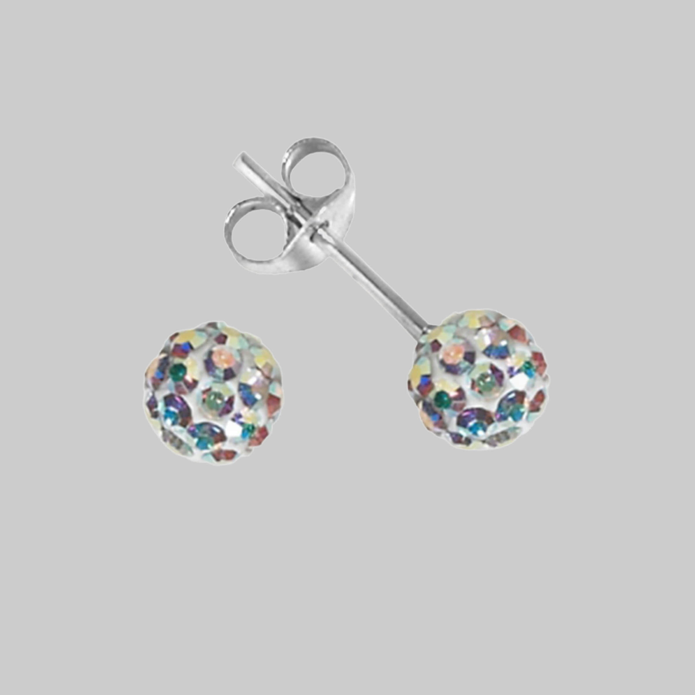 myToys Impala Impala Bonnie 925 Sterling Silver Crystal Stud Earrings aurora bor
