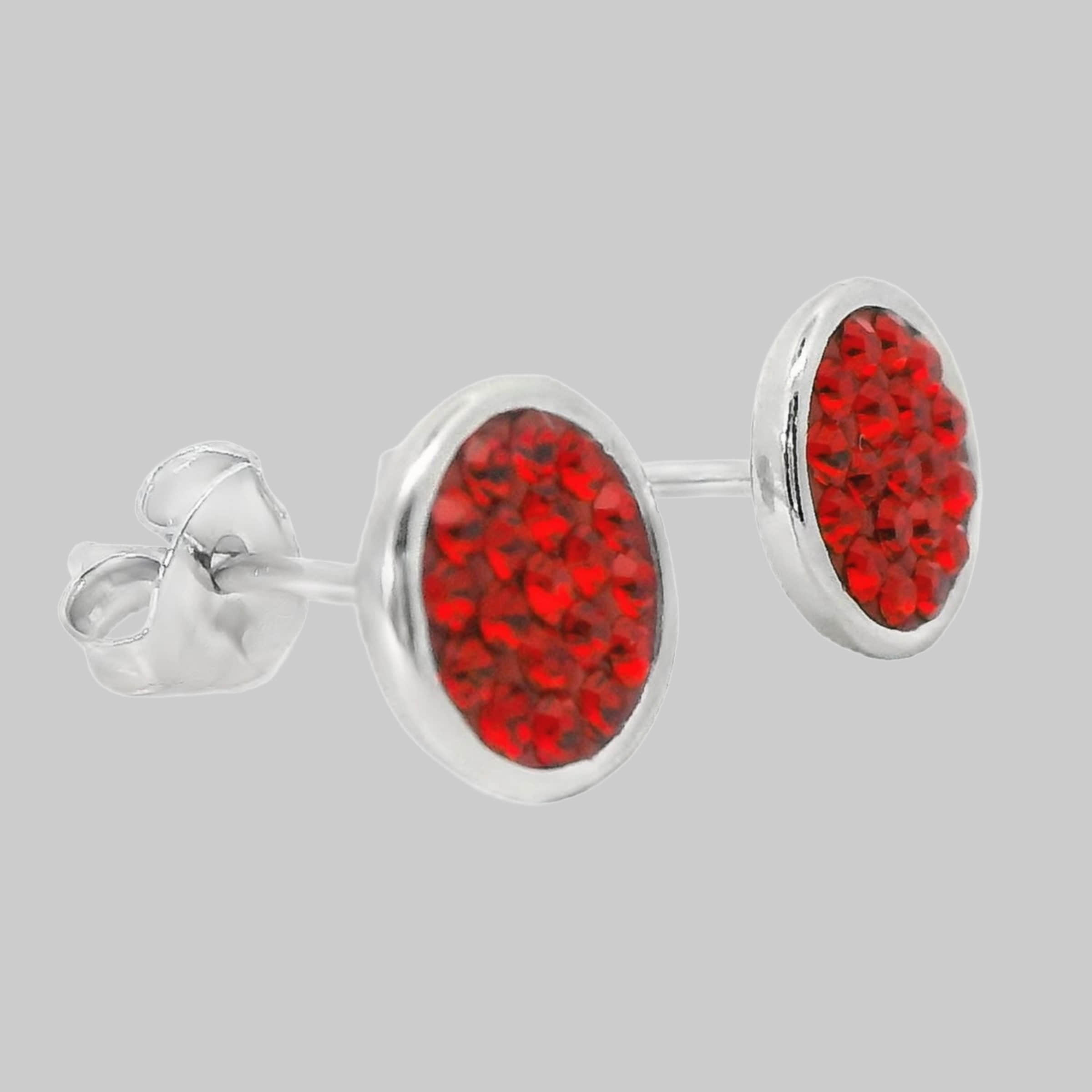 Impala Impala Jessica Crystal Accent 925 Sterling Silver Earrings light siam myToys