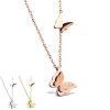 Kim Johanson 'Half Moon' Necklace - Stainless Steel Couple's Charm Rosegold Kim Johanson myToys