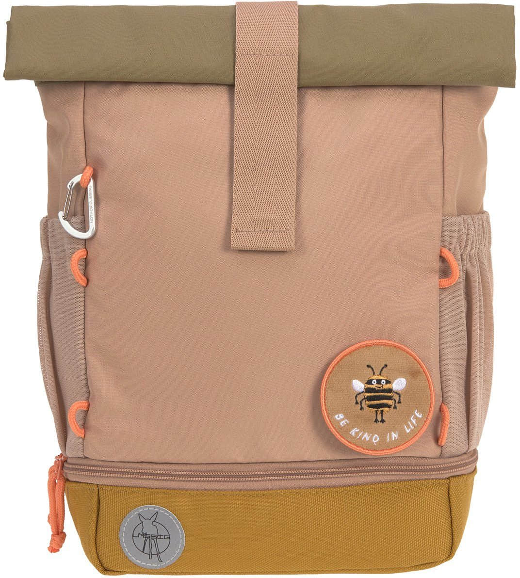 LÄSSIG Mini Rolltop Backpack Nature, Hazelnut Brown Spielzeug Lu00C4SSIG
