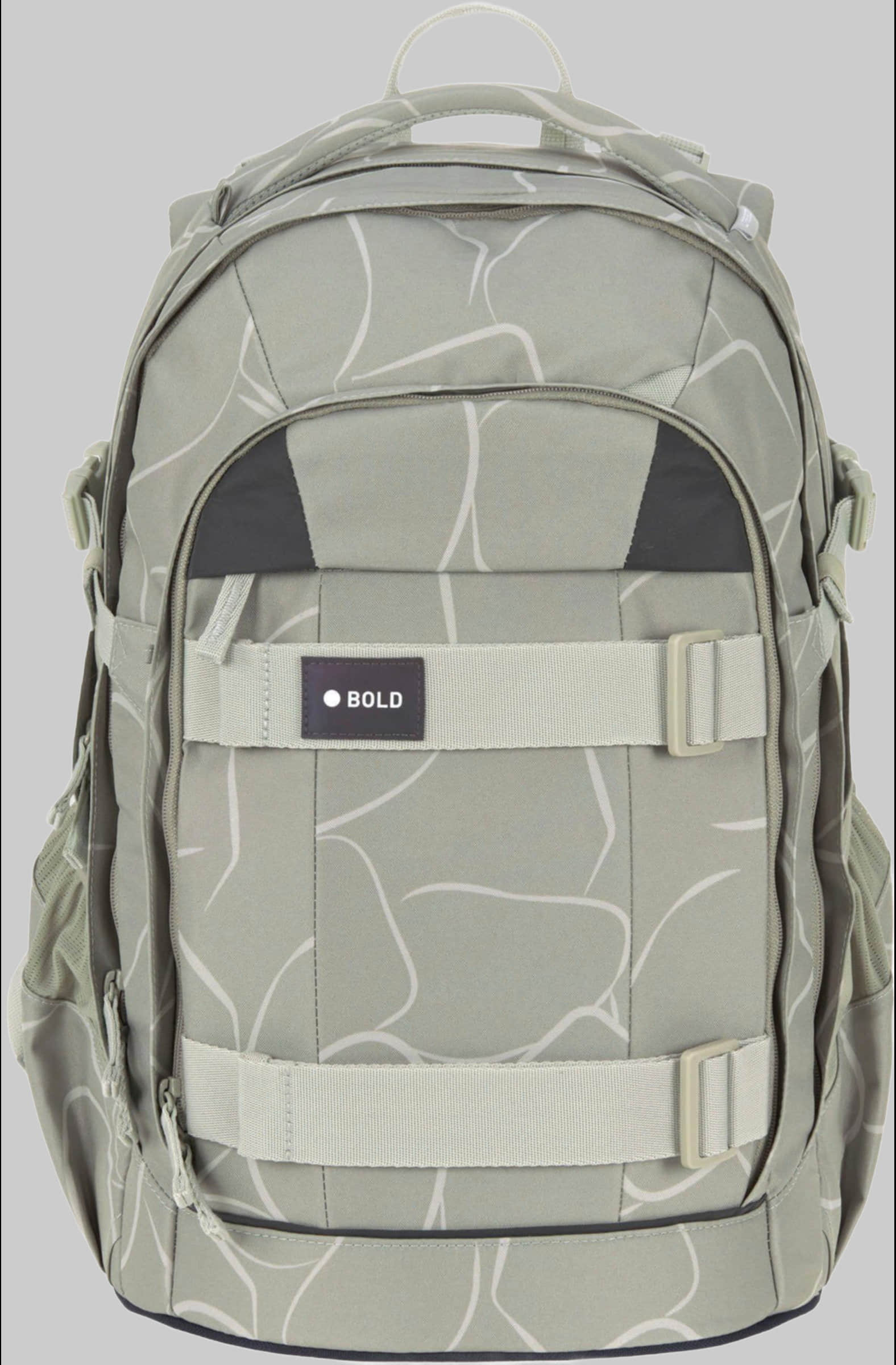 Spielzeug Lu00C4SSIG LÄSSIG ORIGIN Bold School Backpack, Recycled Material Curve Grün