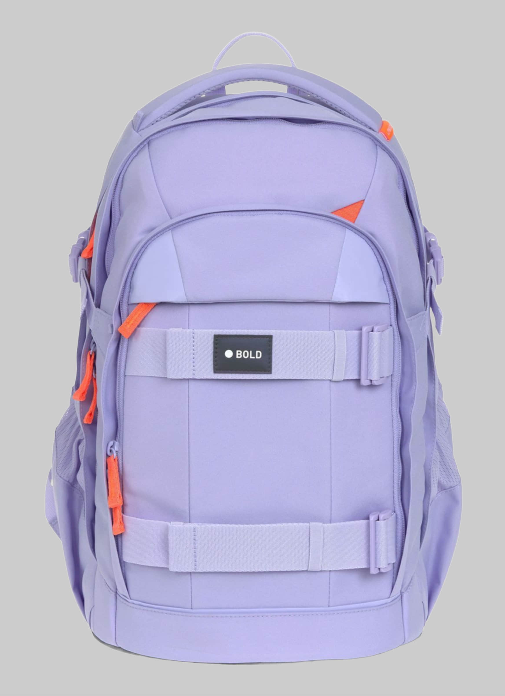 LÄSSIG ORIGIN Bold School Backpack, Recycled Material Lavender Rucksäcke Lu00C4SSIG