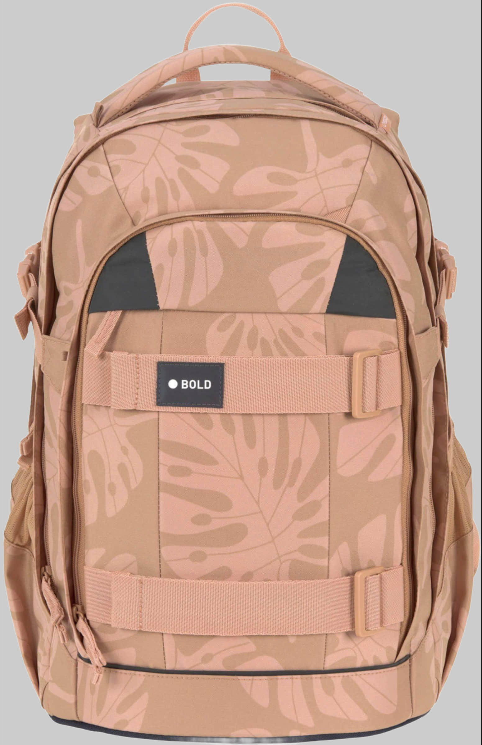 Lu00C4SSIG LÄSSIG ORIGIN Bold School Backpack, Recycled Material Leaves Kar Spielzeug