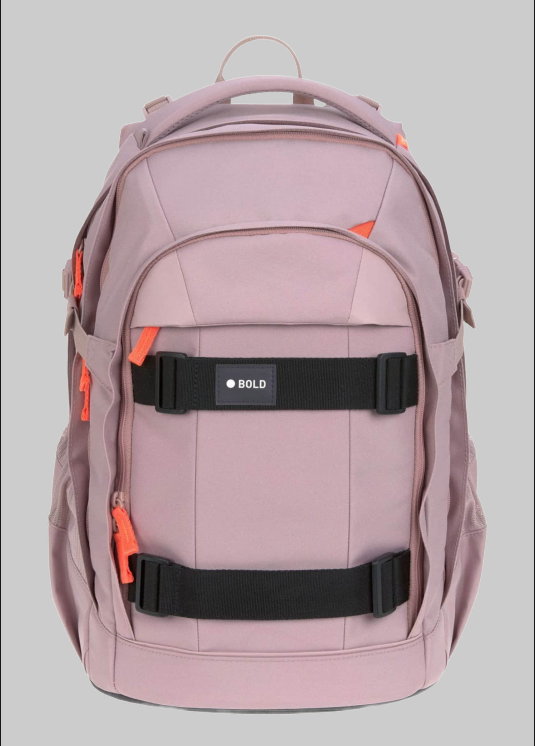 LÄSSIG ORIGIN Bold School Backpack, Recycled Material Mauve Lu00C4SSIG Spielzeug