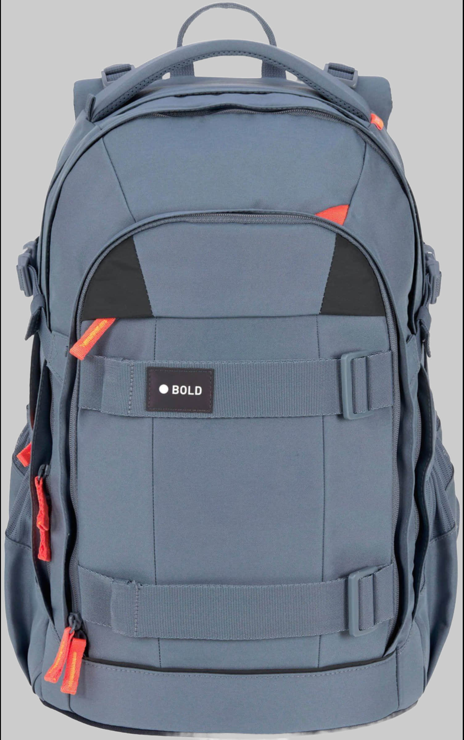 LÄSSIG ORIGIN Bold School Backpack, Recycled Material Spots Blau Lu00C4SSIG Spielzeug