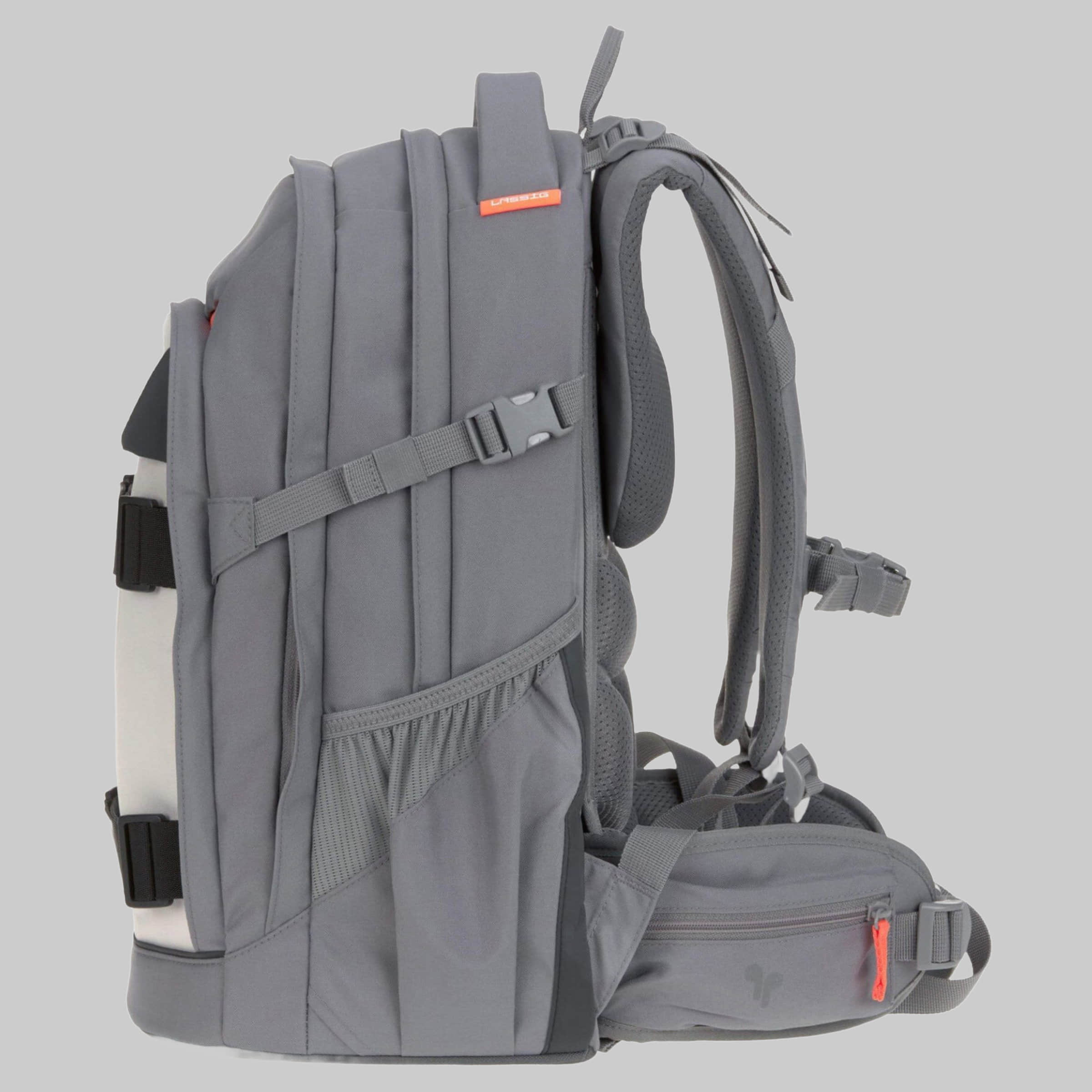 Lu00C4SSIG Neuheiten LÄSSIG ORIGIN Bold School Backpack, Recycled Material Anthracite