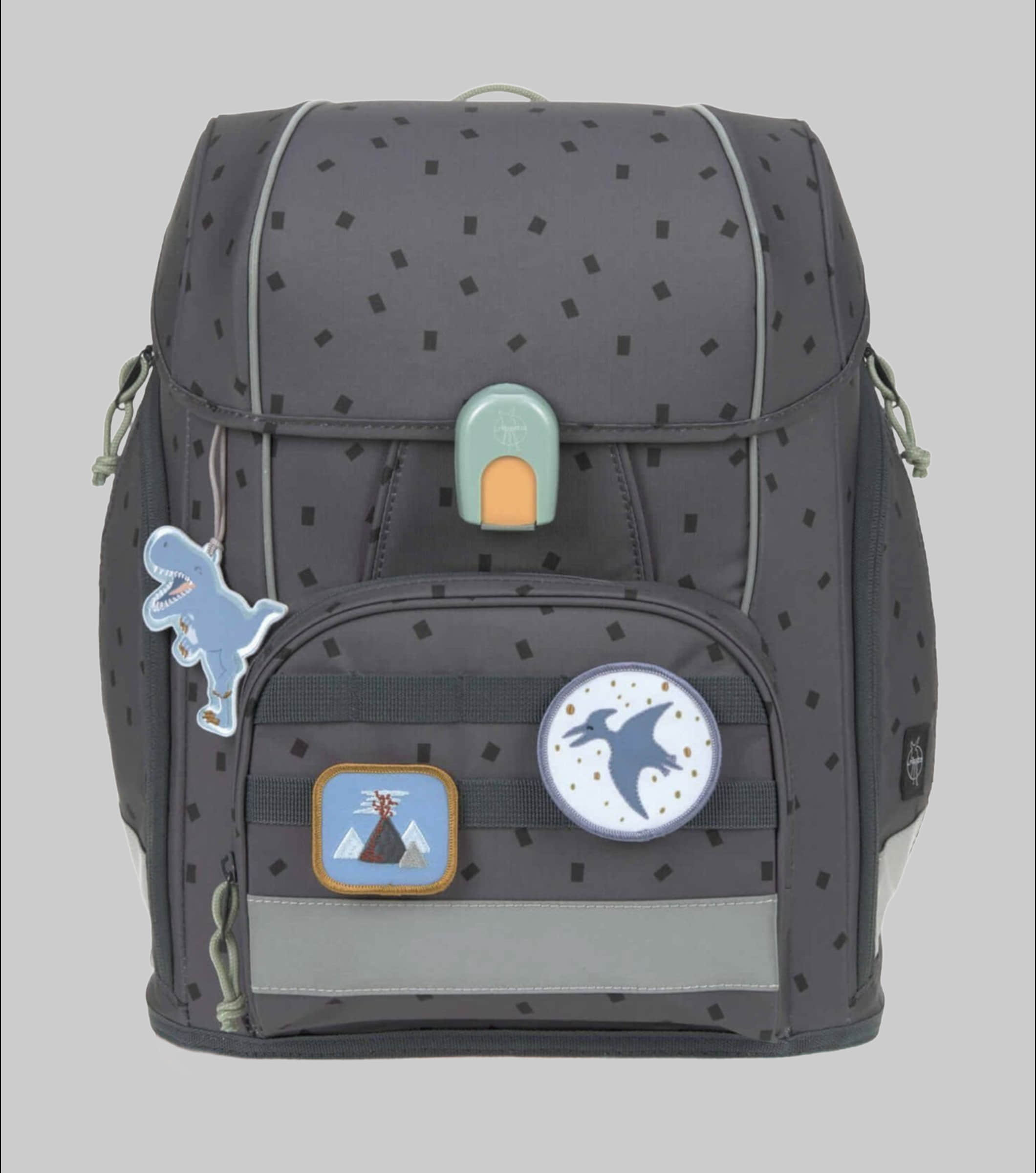 LÄSSIG Schulranzen Unique, Boxy, Ocean Edition, dark blue (Set, 7-tlg) Antracita Spielzeug Lu00C4SSIG